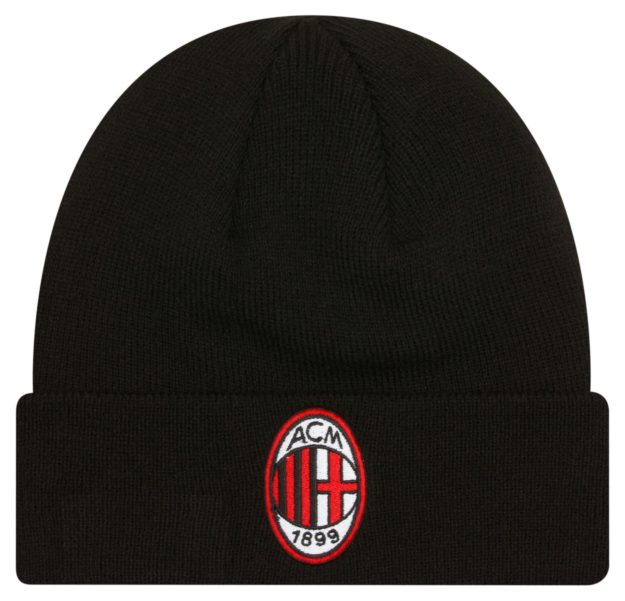 New Era Adult AC Milan Black Away Cuffed Beanie