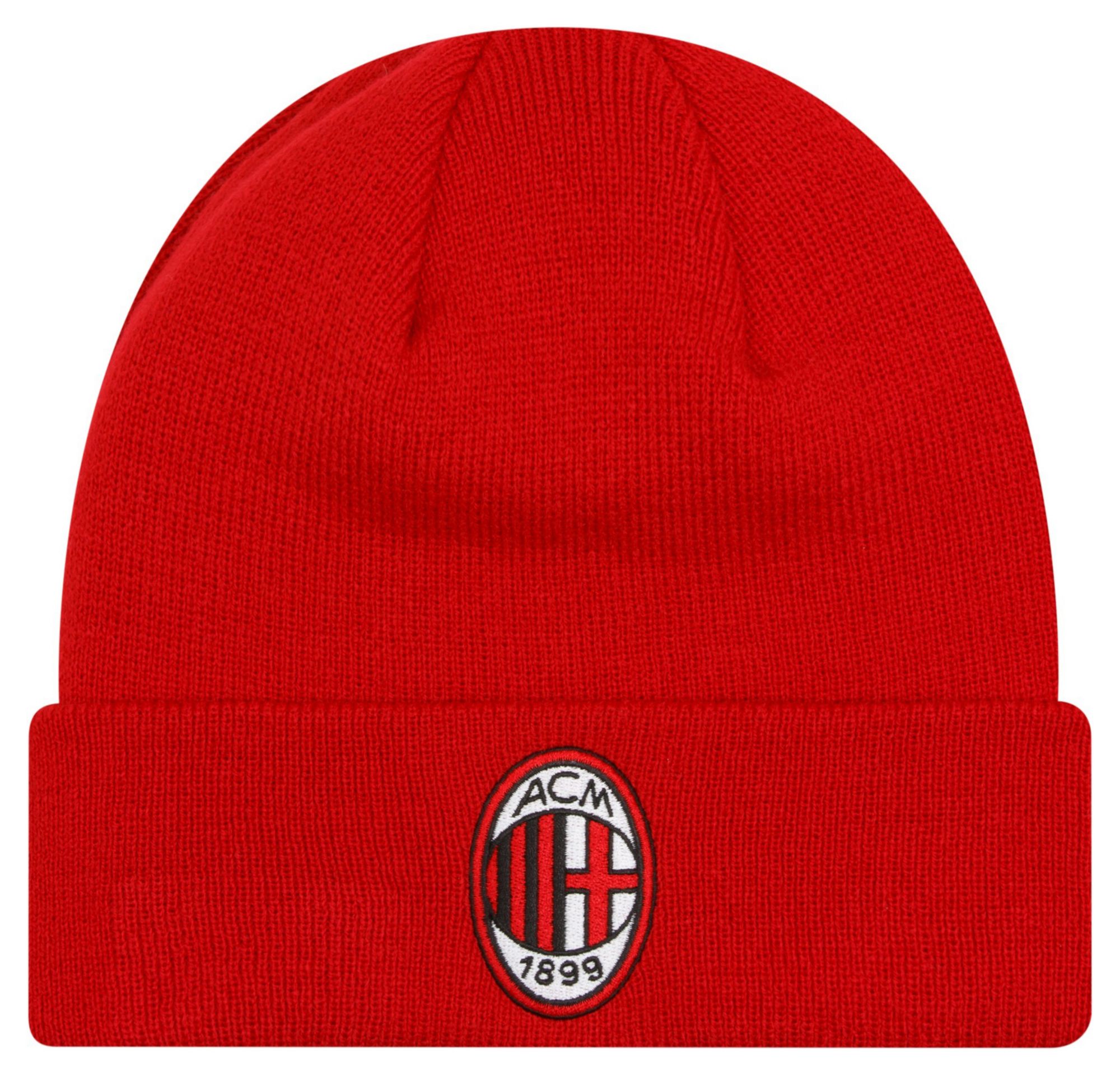 New Era Adult AC Milan Red Home Cuffed Beanie