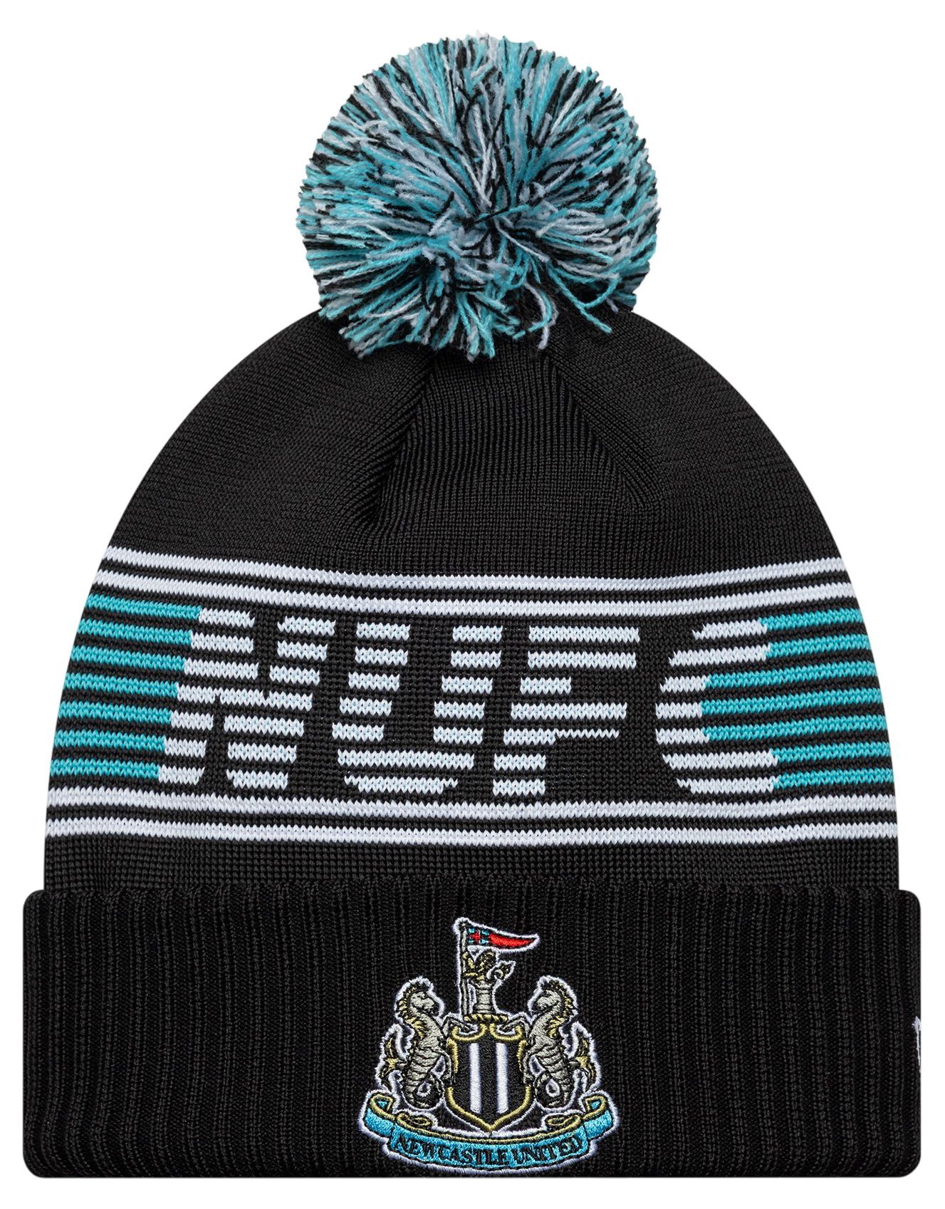 New Era Adult Newcastle United Black Away Knit Cap