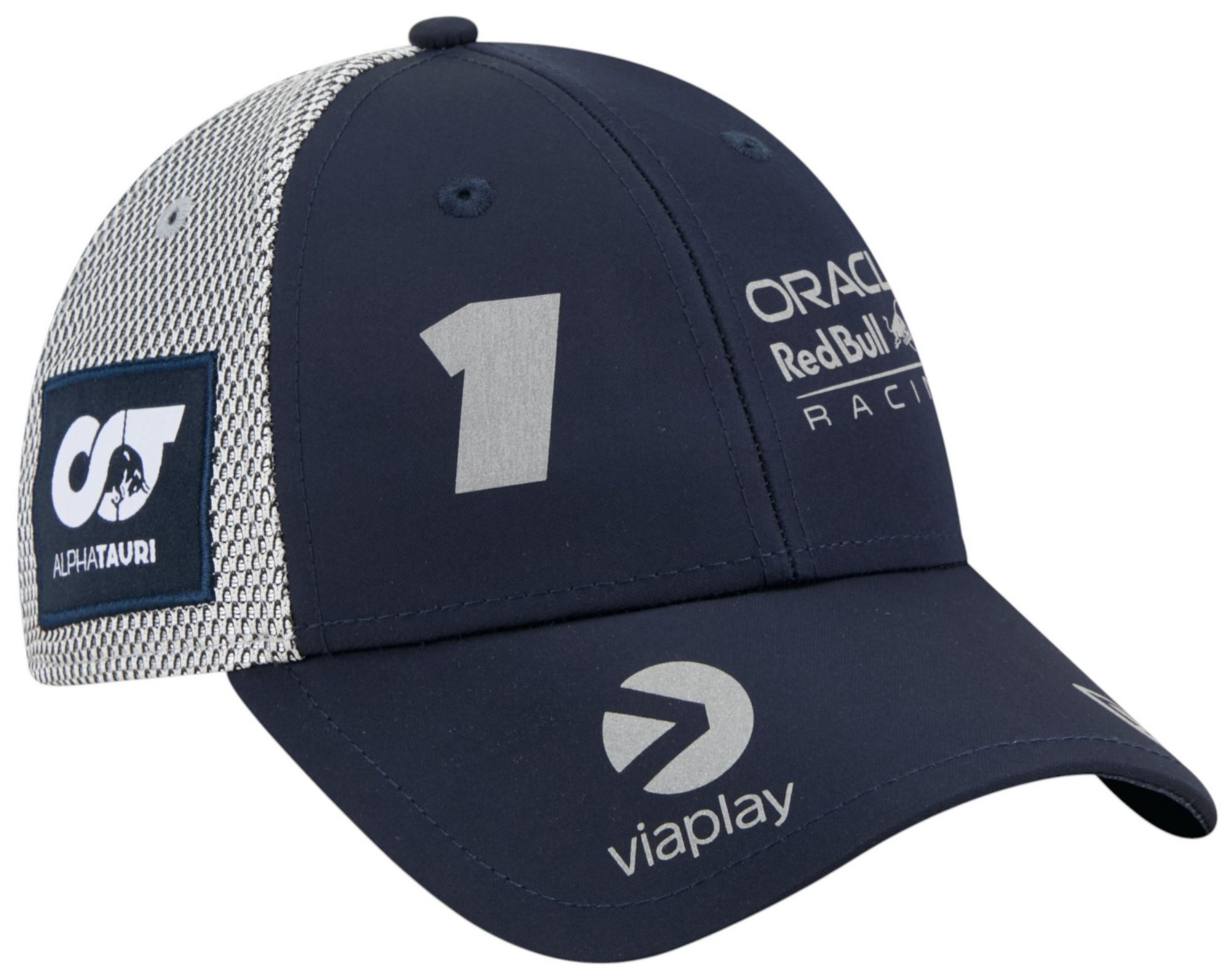 New Era Adult Blue Vegas Max Verstappen #1 9Forty Adjustable Hat