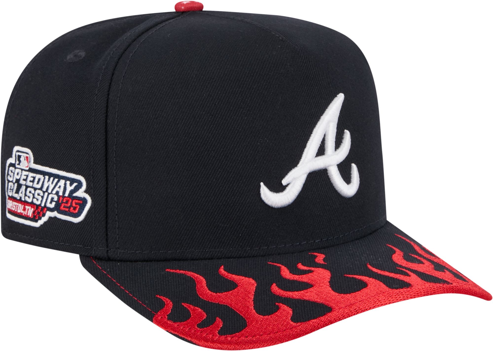 New Era Adult Atlanta Braves Navy Bristol Speedway Series Collection 59Fifty Fitted Hat