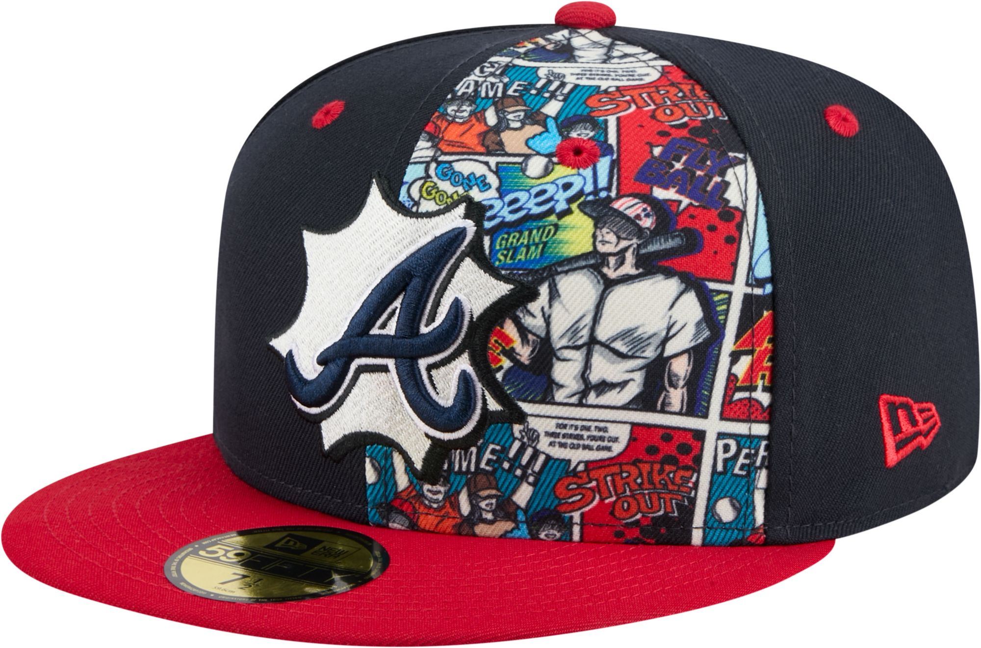 New Era Adult Atlanta Braves Player's Weekend 2025 Navy 59Fifty Fitted Hat