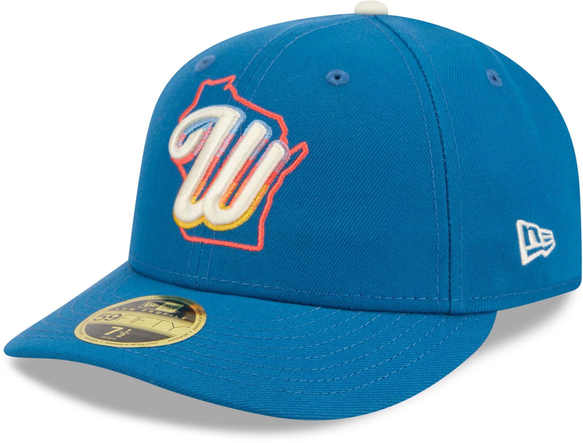 New Era Adult Milwaukee Brewers Blue 2026 City Connect 59Fifty Fitted Hat