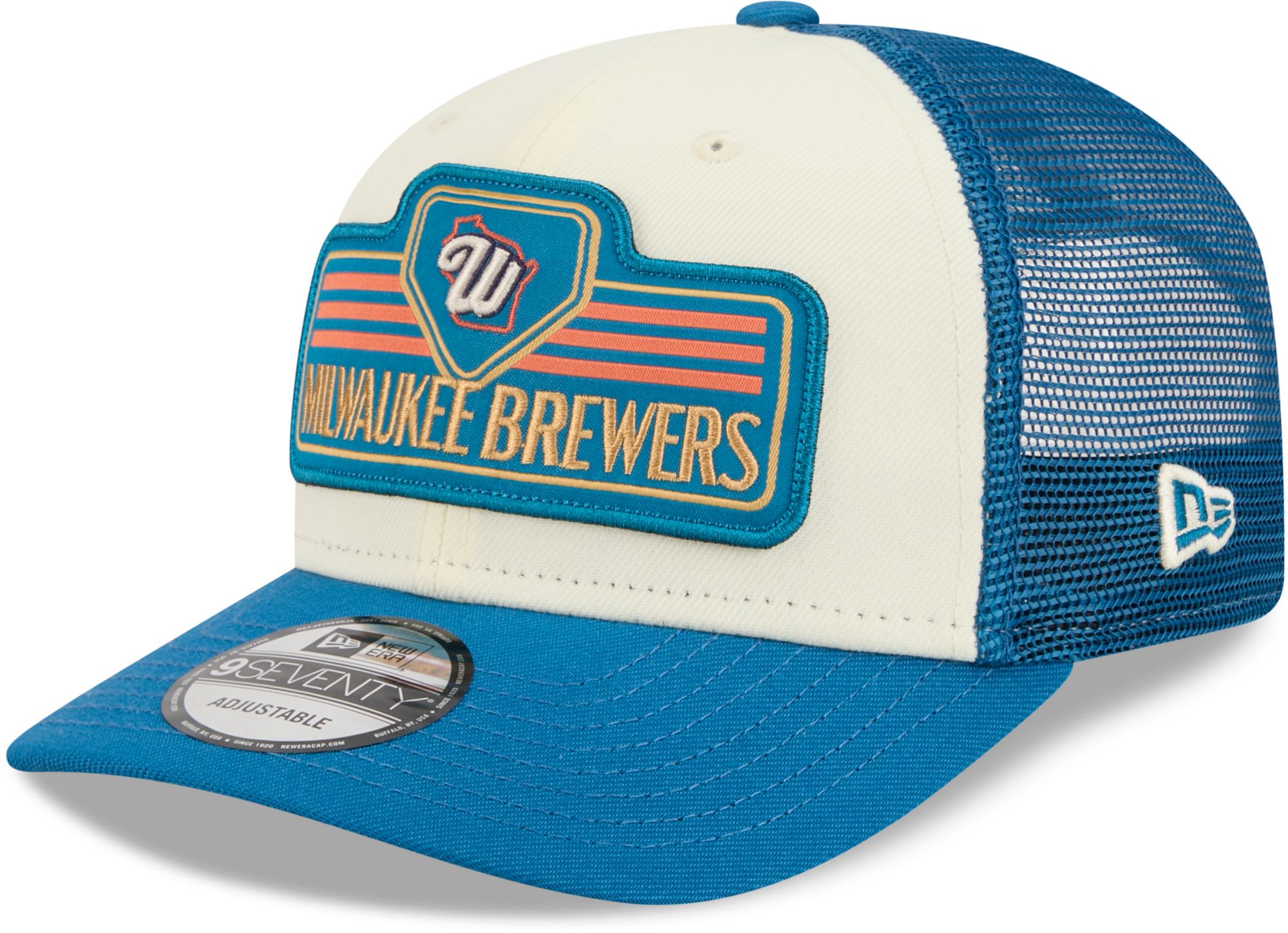 New Era Adult Milwaukee Brewers White 2026 City Connect 9Seventy Adjustable Hat