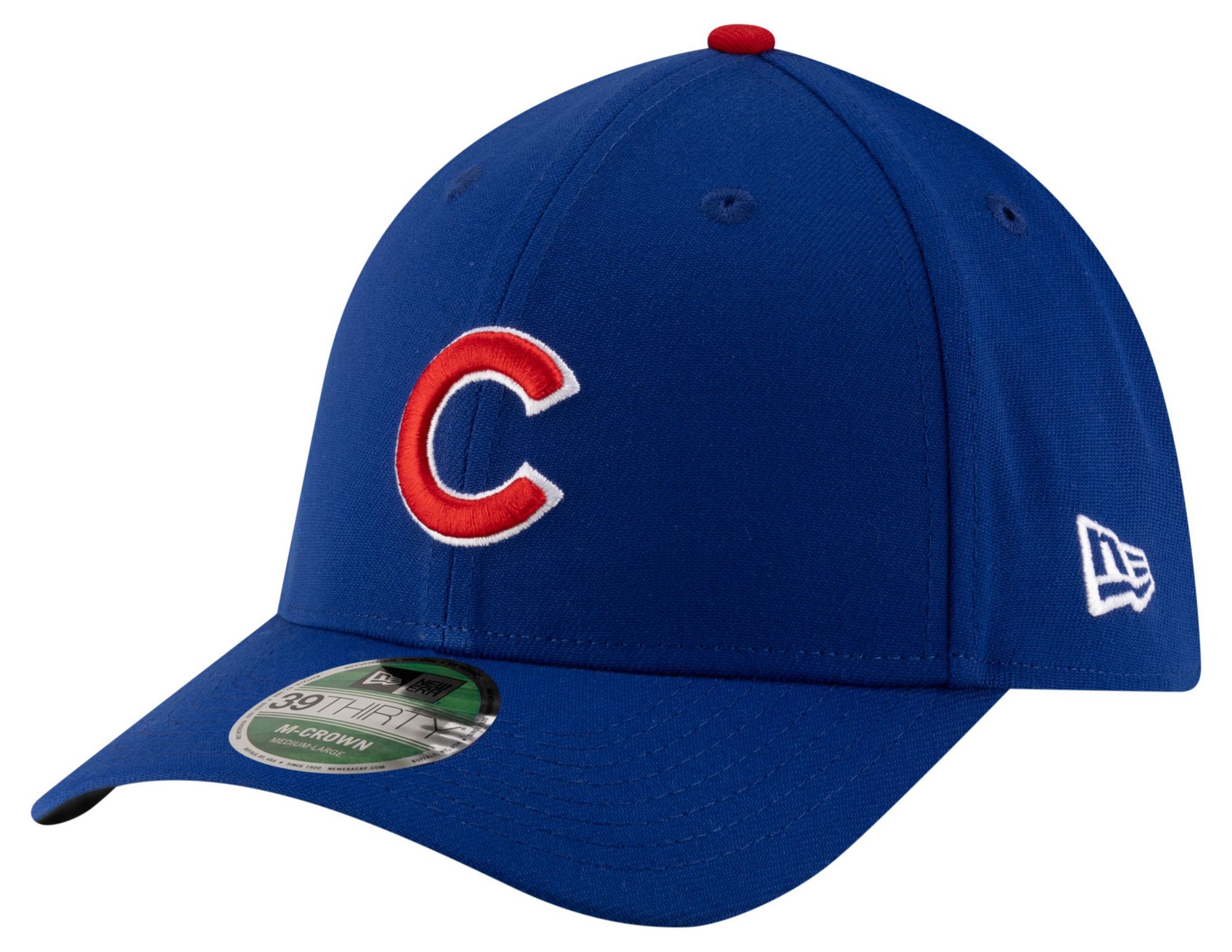 New Era Adult Chicago Cubs Blue Game 39Thirty Replica Player Hat