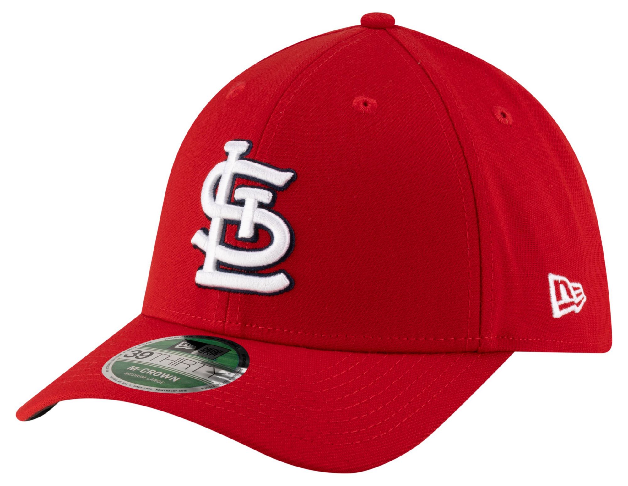 New Era Adult St. Louis Cardinals Red Game 39Thirty Replica Player Hat