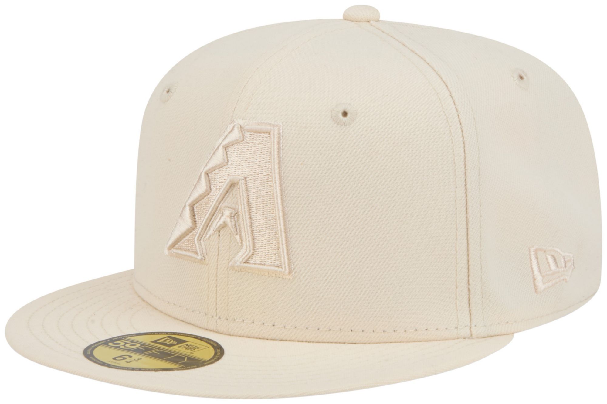 New Era Adult Arizona Diamondbacks Cream Color Pack 59Fifty Fitted Hat