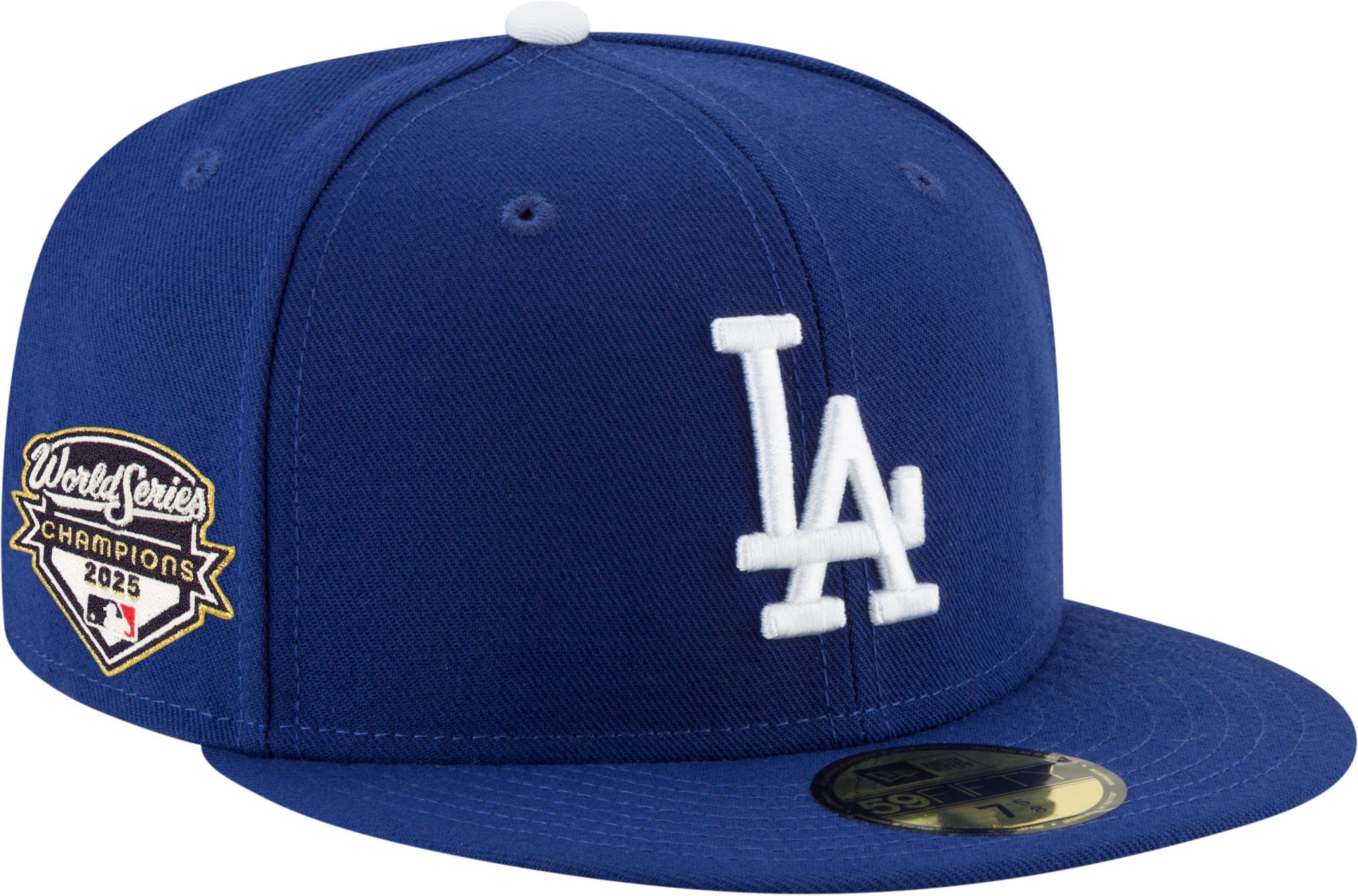 New Era Adult Los Angeles Dodgers 2025 World Series Champions 59Fifty Fitted Hat