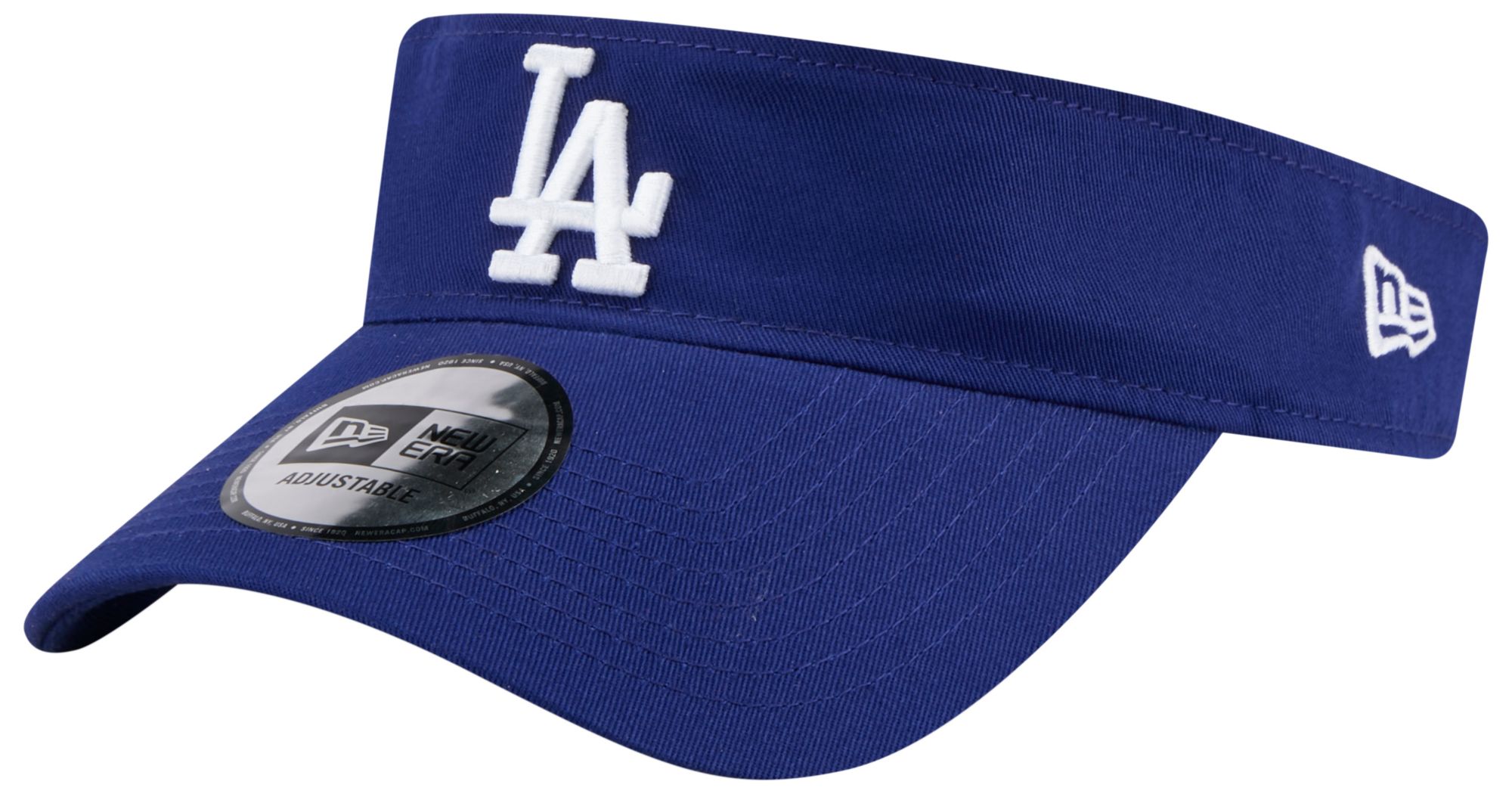 New Era Adult Los Angeles Dodgers Royal Logo Visor