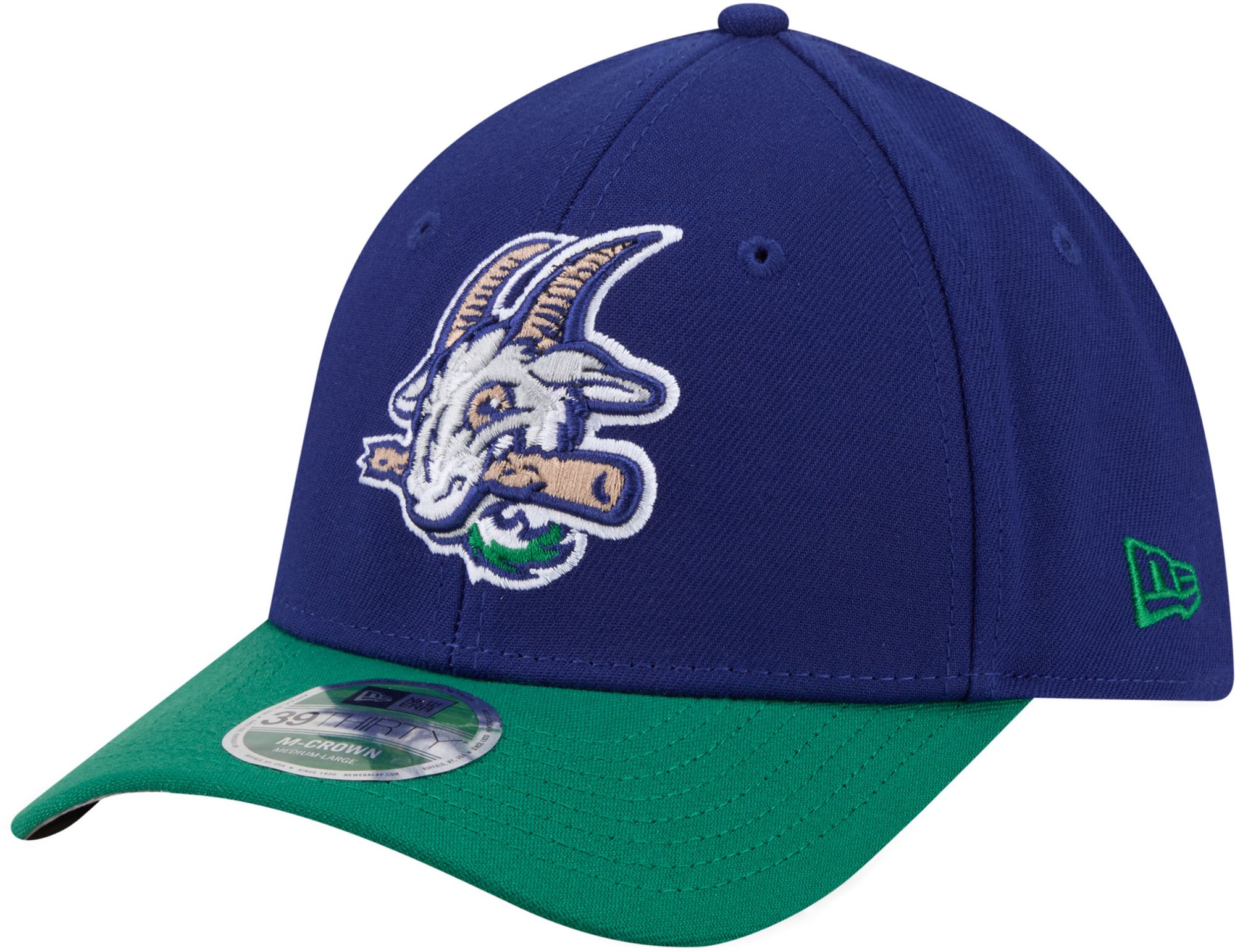 New Era Adult Hartford Yard Goats Navy Replica 39Thirty Adjustable Hat