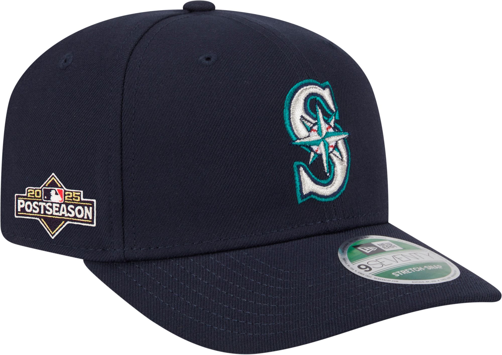 New Era Men's Seattle Mariners 2025 Postseason Participant 9Seventy Adjustable Hat