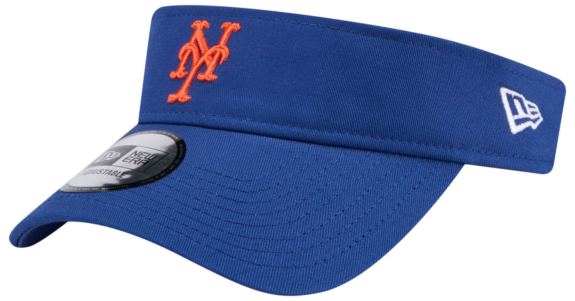 New Era Adult New York Mets Blue Evergreen Adjustable Visor