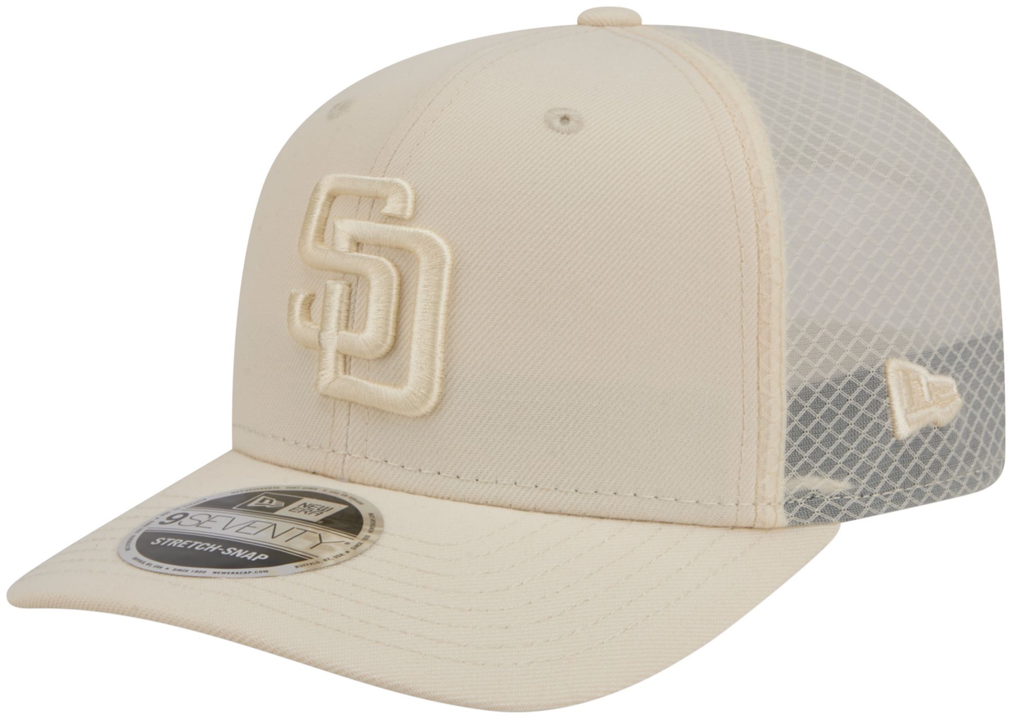 New Era Adult San Diego Padres Cream Color Pack 9Seventy Adjustable Hat