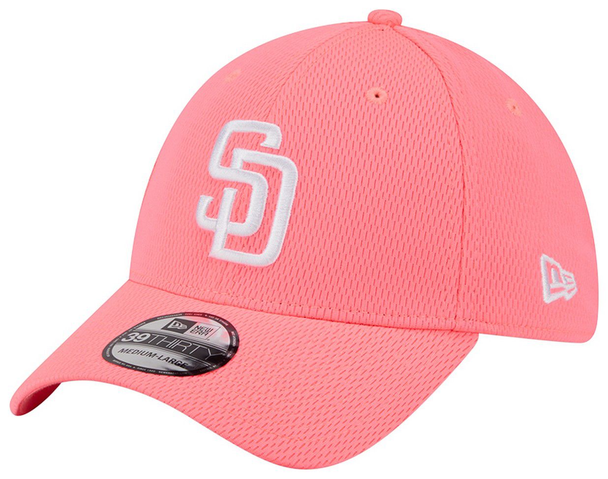New Era Adult San Diego Padres Crucial Catch 39Thirty Stretch Fit Hat