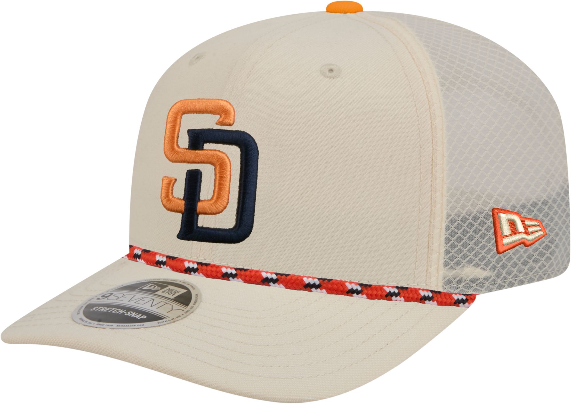 New Era Adult San Diego Padres 2026 City Connect 9Seventy Adjustable Trucker Hat