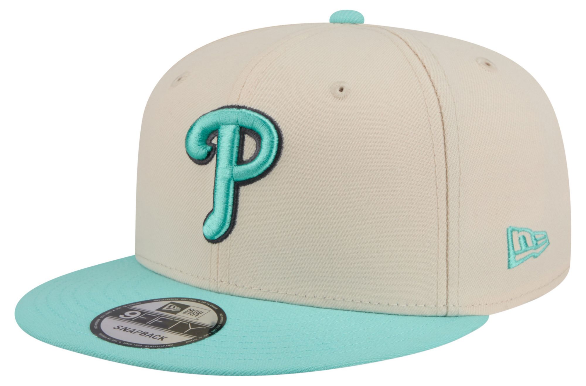 New Era Adult Philadelphia Phillies Cream Two Tone Color Pack 9Fifty Adjustable Hat