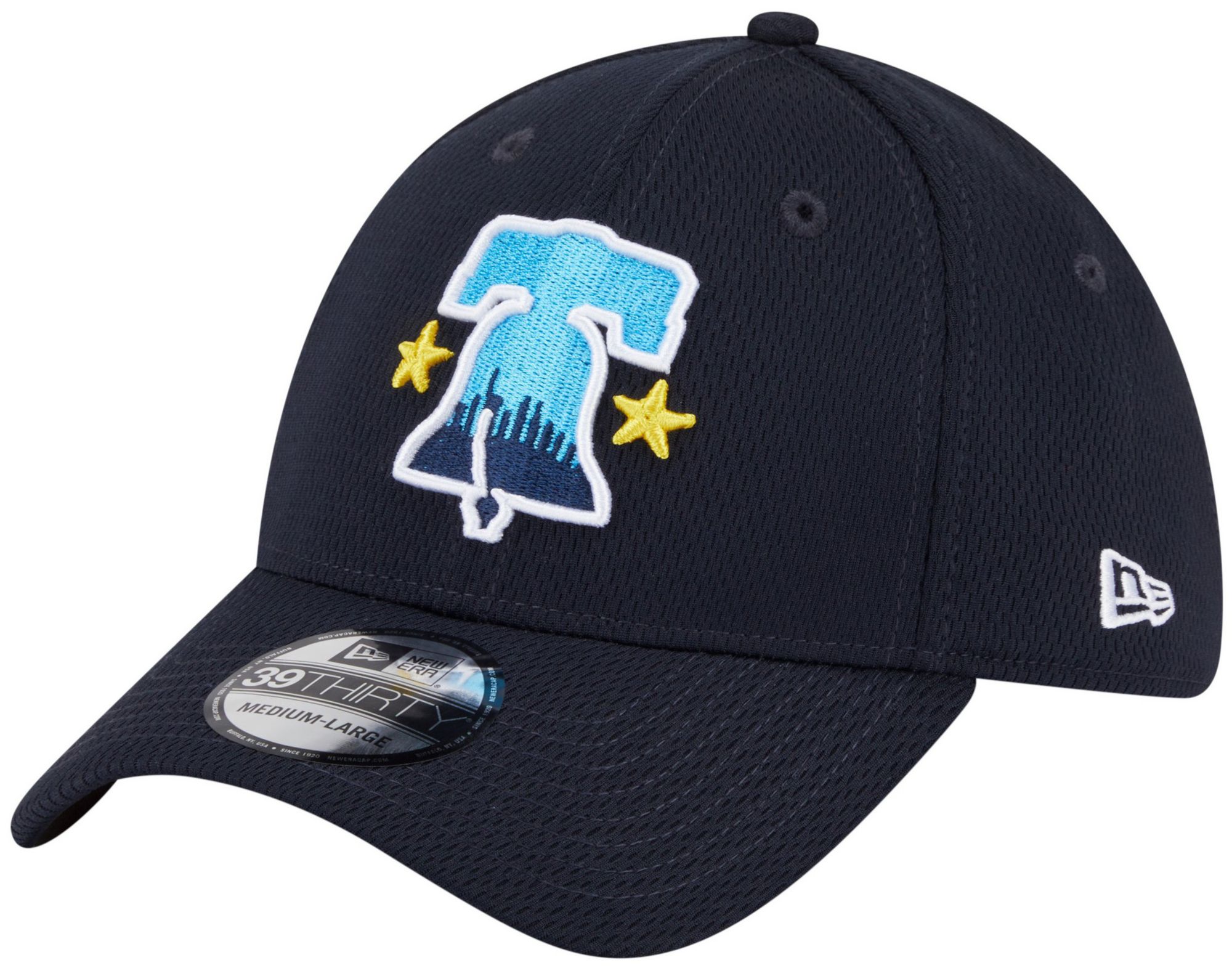 New Era Adult Philadelphia Phillies Crucial Catch 39Thirty Stretch Fit Hat