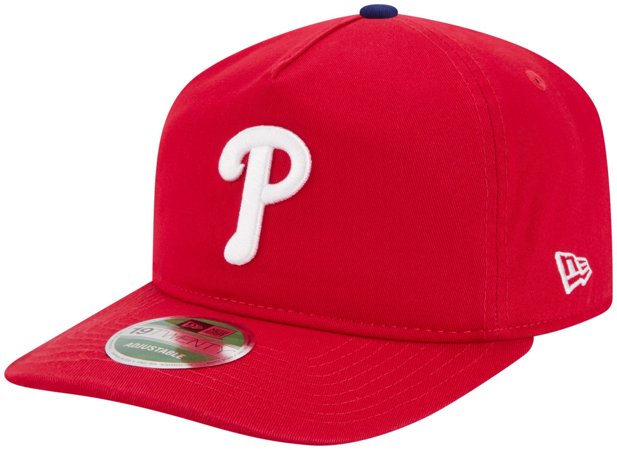 New Era Adult Philadelphia Phillies Red Player Replica 19Twenty Adjustable Hat