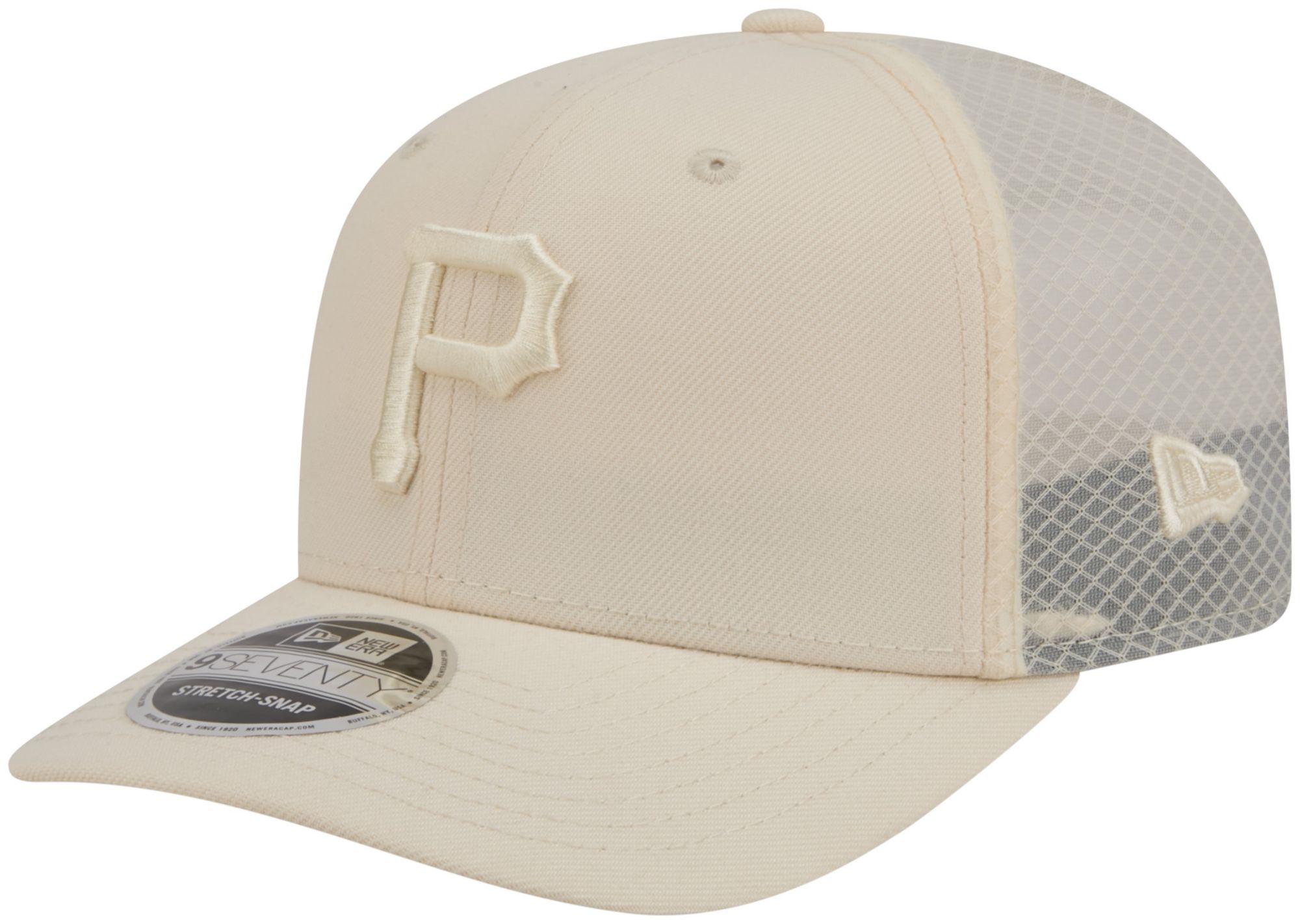 New Era Adult Pittsburgh Pirates Cream Color Pack 9Seventy Adjustable Hat