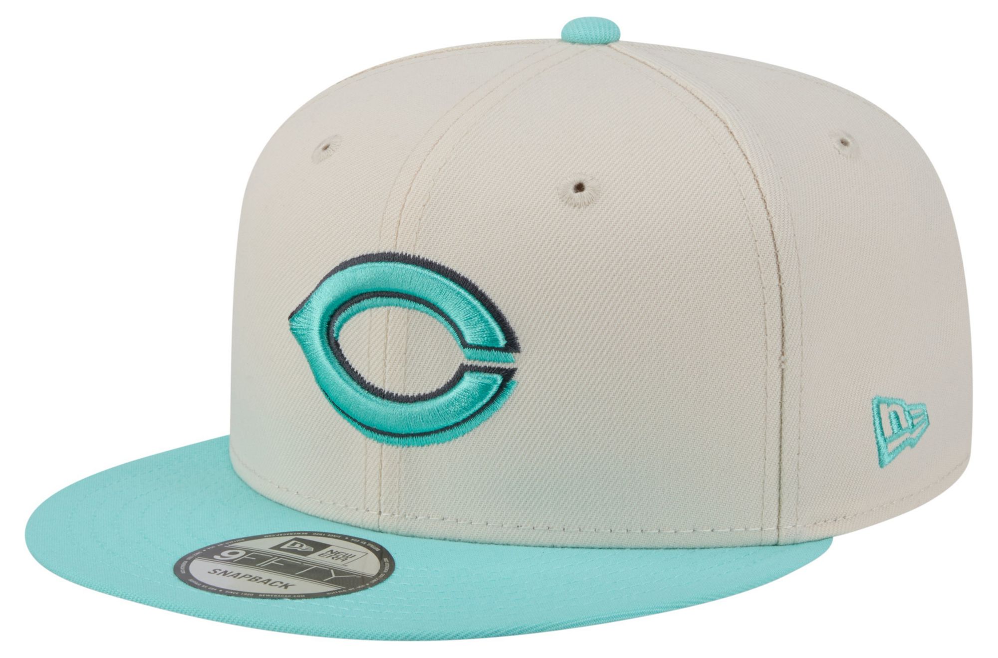 New Era Adult Cincinnati Reds Cream Two Tone Color Pack 9Fifty Adjustable Hat