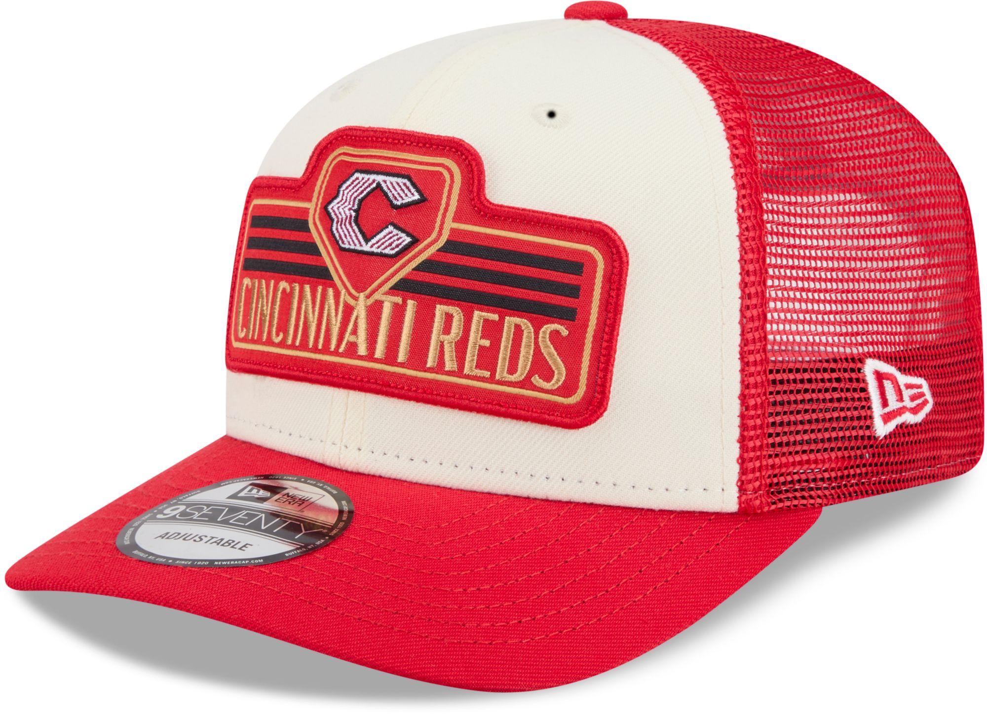 New Era Adult Cincinnati Reds White 2026 City Connect 9Seventy Adjustable Hat