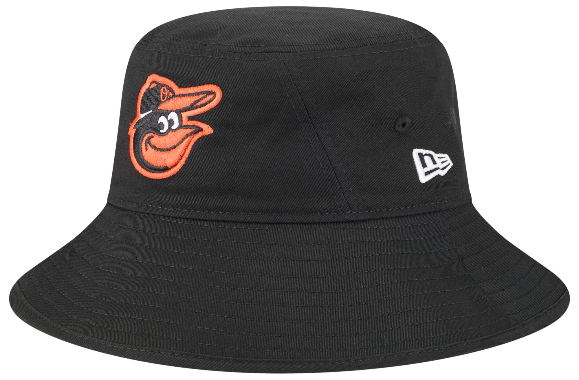 New Era Adult Baltimore Orioles Black Bucket Hat