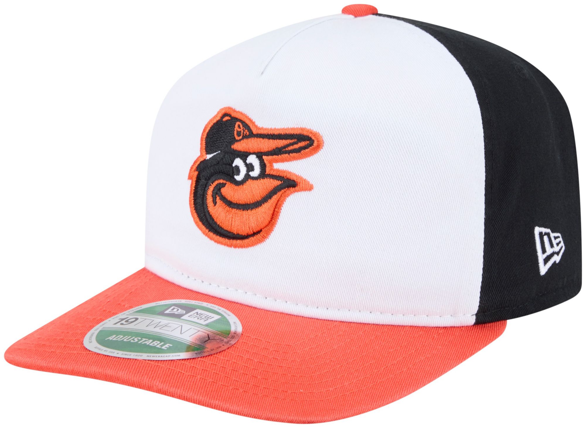 New Era Adult Baltimore Orioles Black Player Replica 19Twenty Adjustable Hat