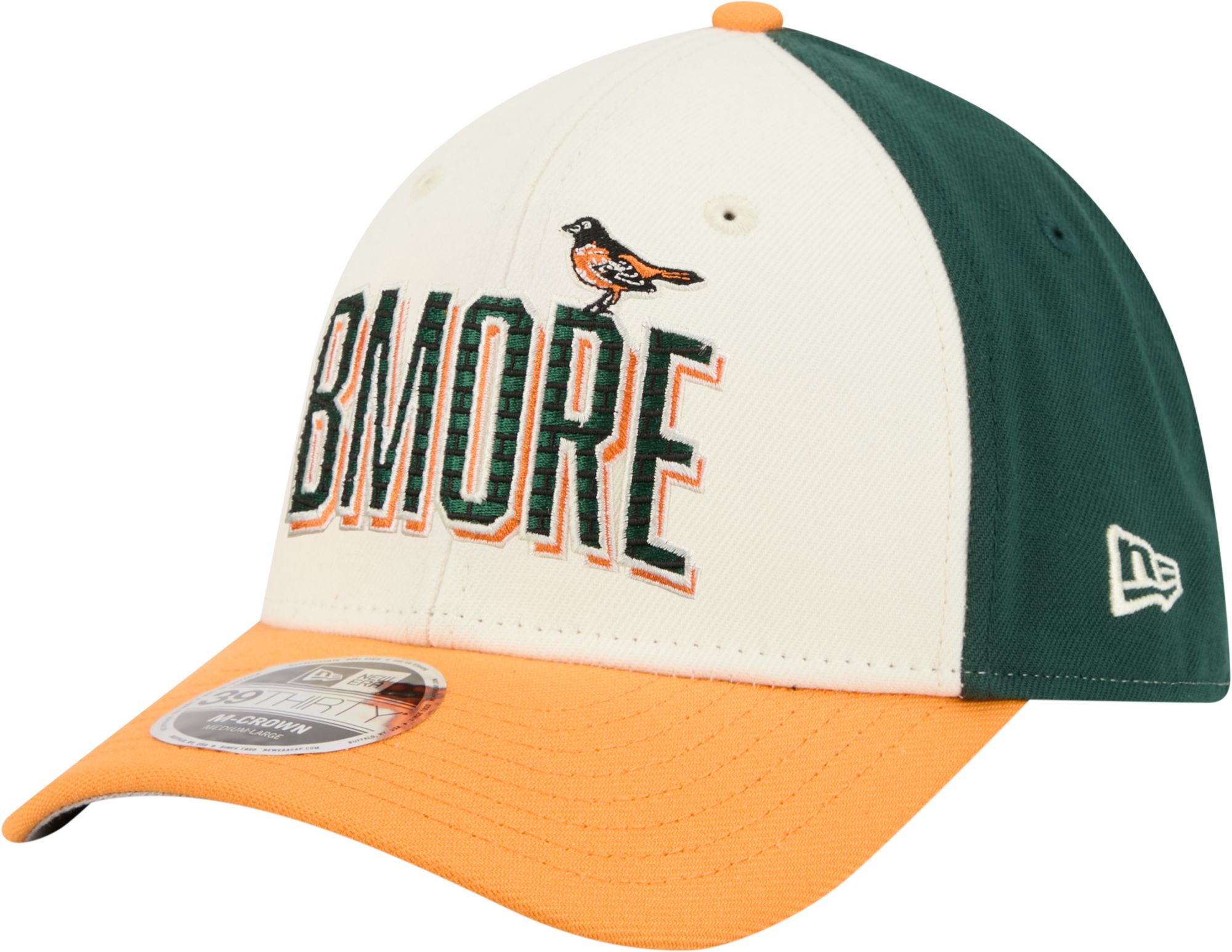 New Era Adult Baltimore Orioles 2026 City Connect 39Thirty M-Crown Stretch Fit Hat