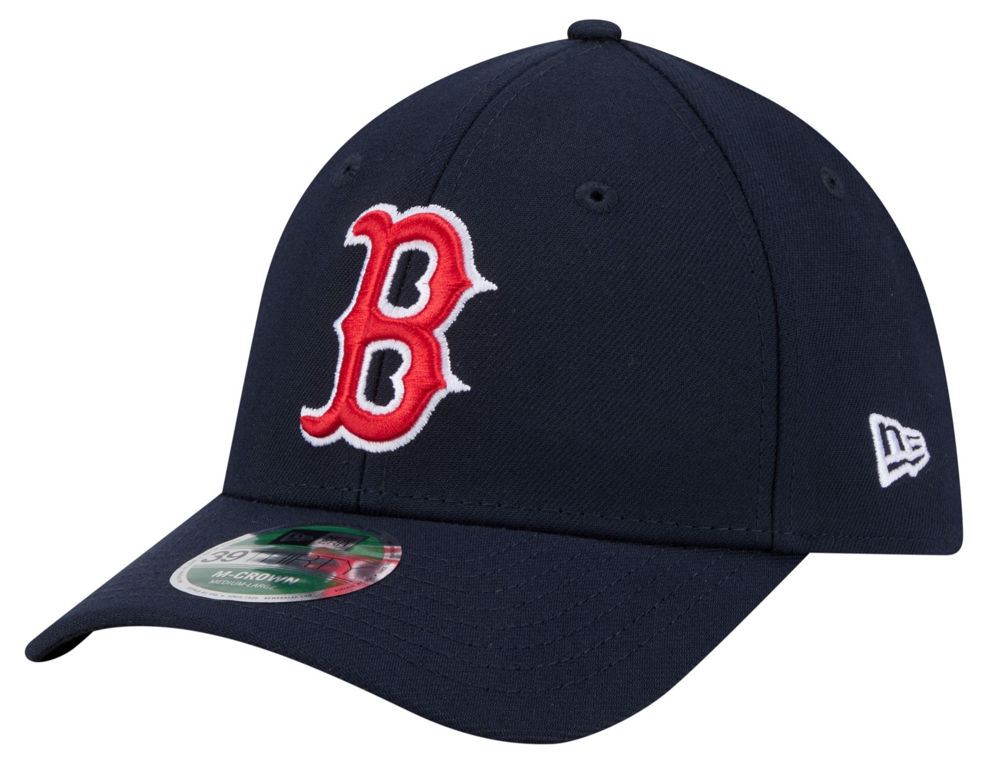 New Era Adult Boston Red Sox Navy Game 39Thirty Replica Player Hat