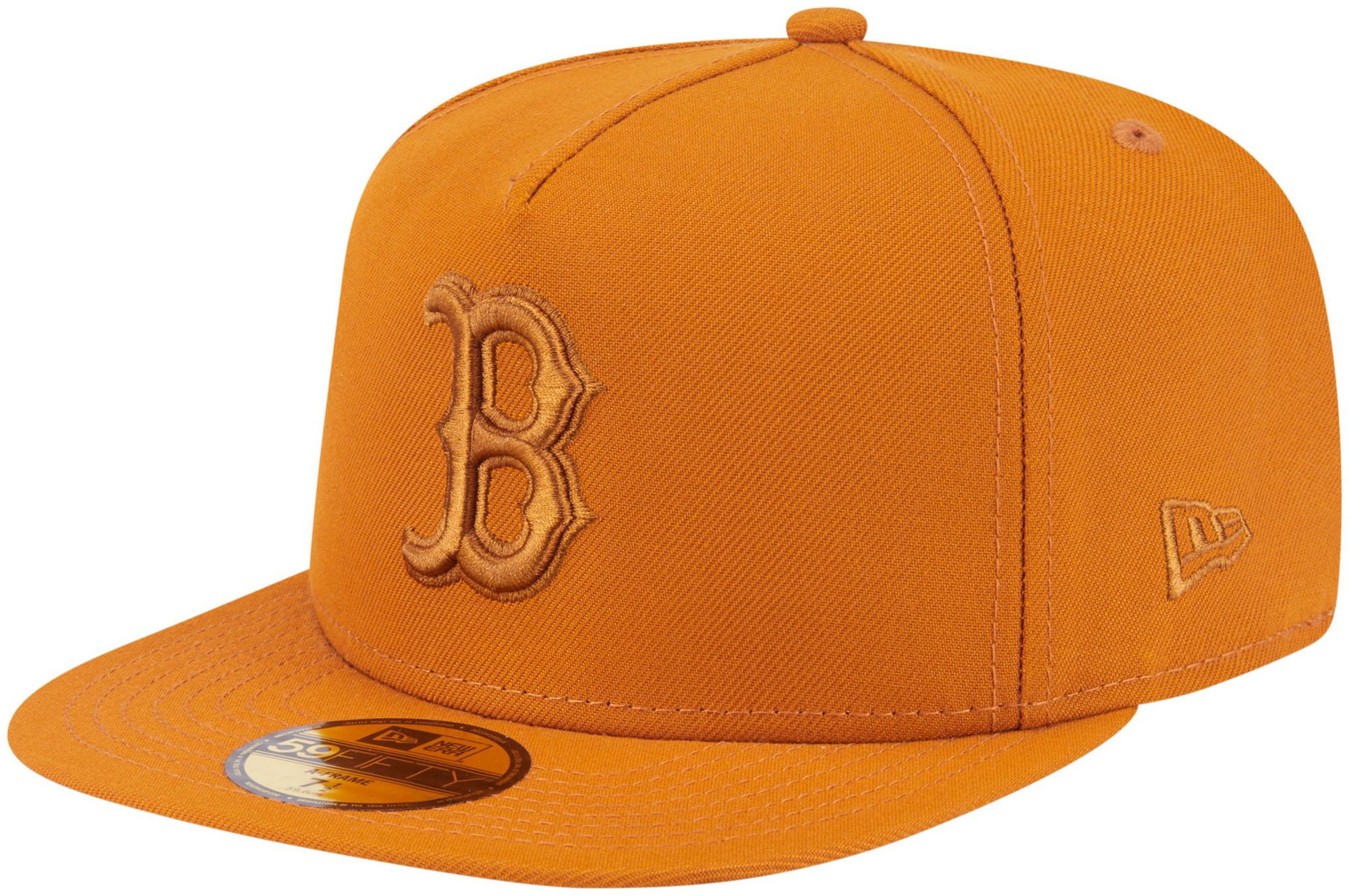 New Era Adult Boston Red Sox Orange Color Pack 59Fifty Fitted Hat