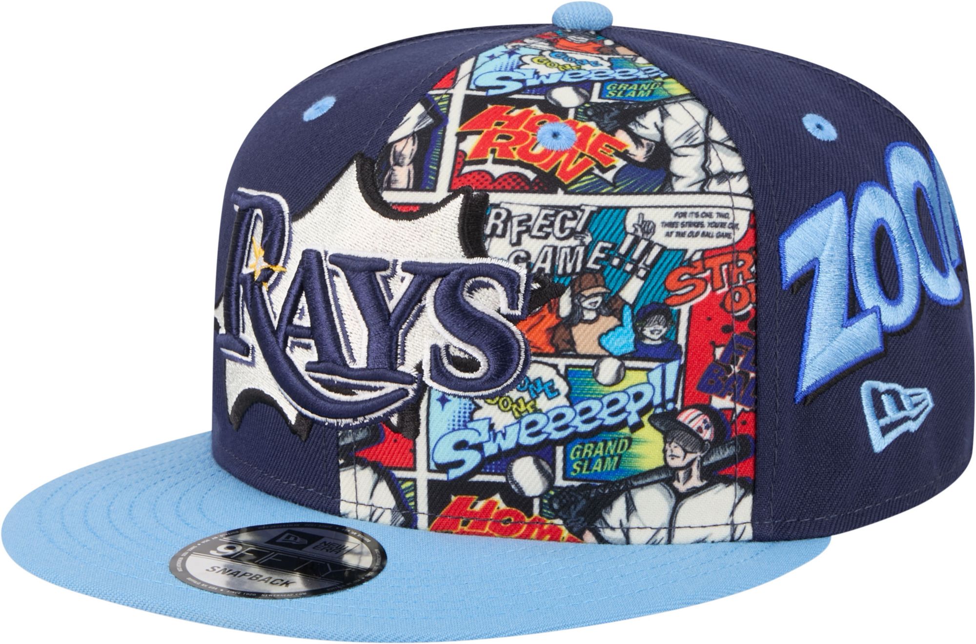 New Era Adult Tampa Bay Rays Players' Weekend Royal 9Fifty Adjustable Hat