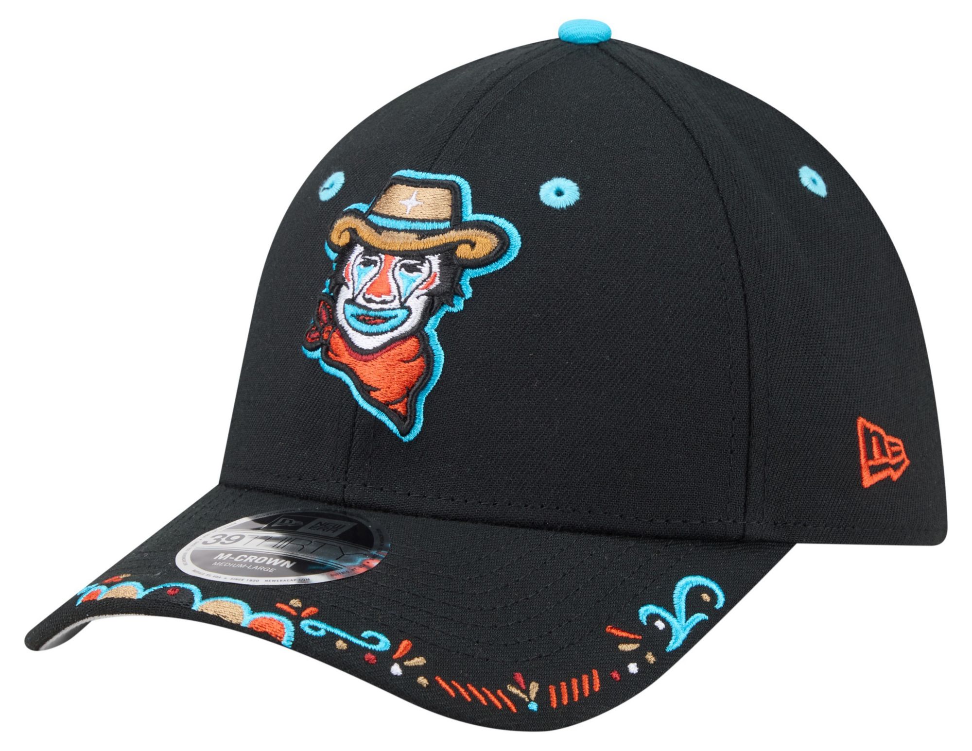 New Era Adult Sugar Land&nbsp;Space Cowboys Black Copa 39Thirty Adjustable Hat