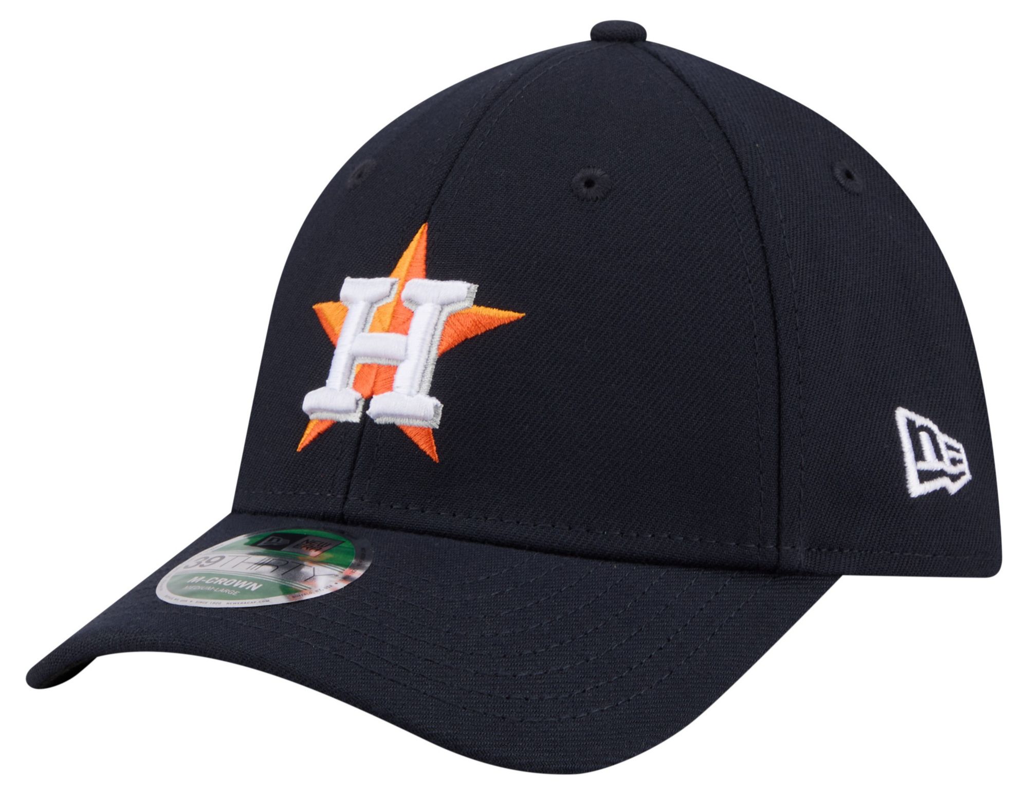 New Era Adult Houston Astros Navy Home 39Thirty Replica Player Hat