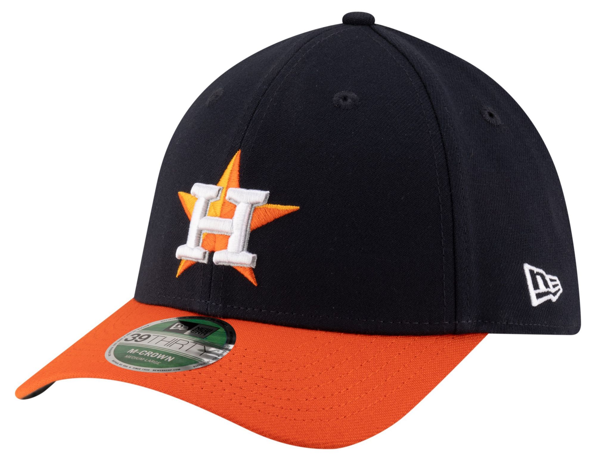 New Era Adult Houston Astros Navy Road 39Thirty Replica Player Hat