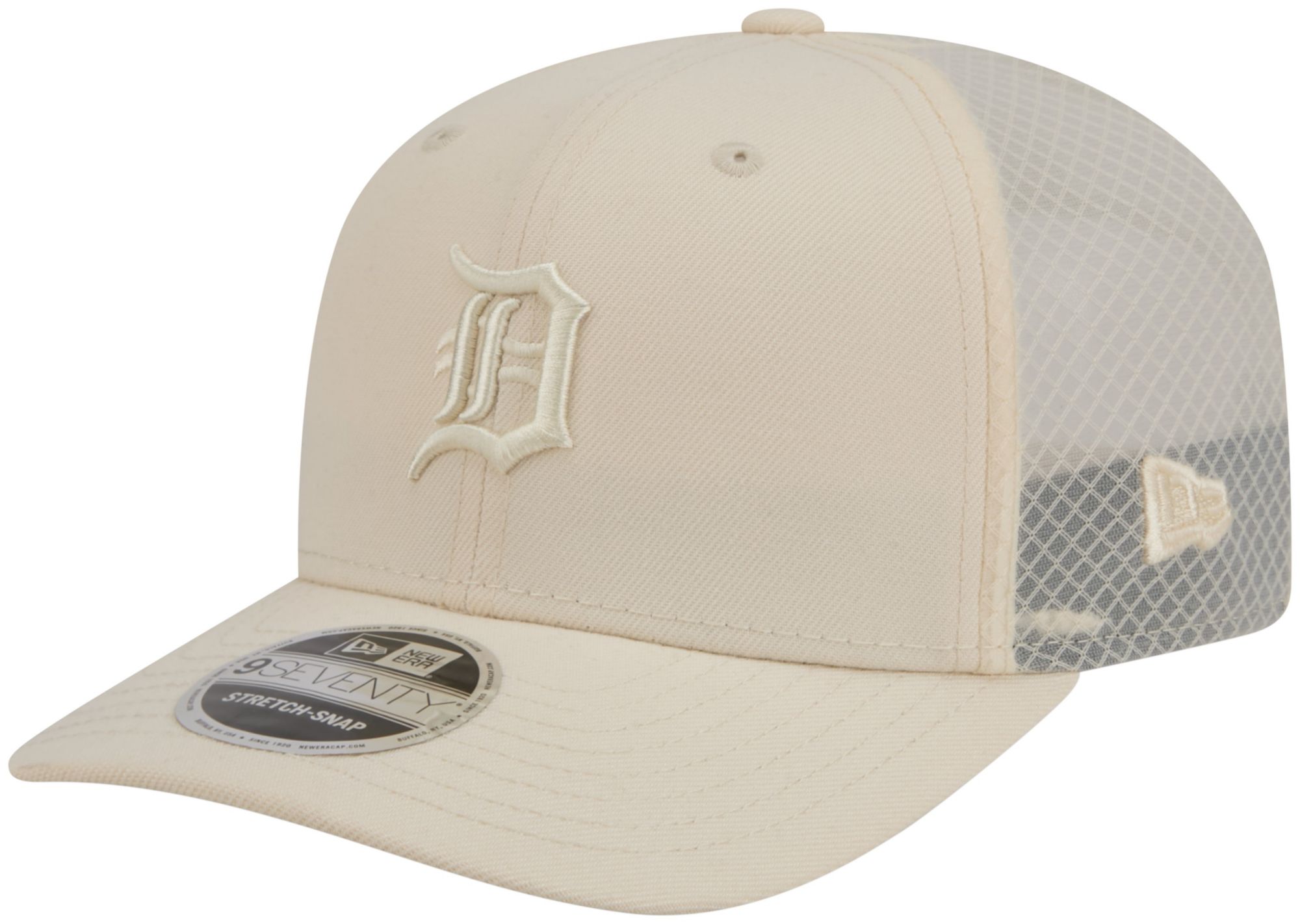 New Era Adult Detroit Tigers Cream Color Pack 9Seventy Adjustable Hat