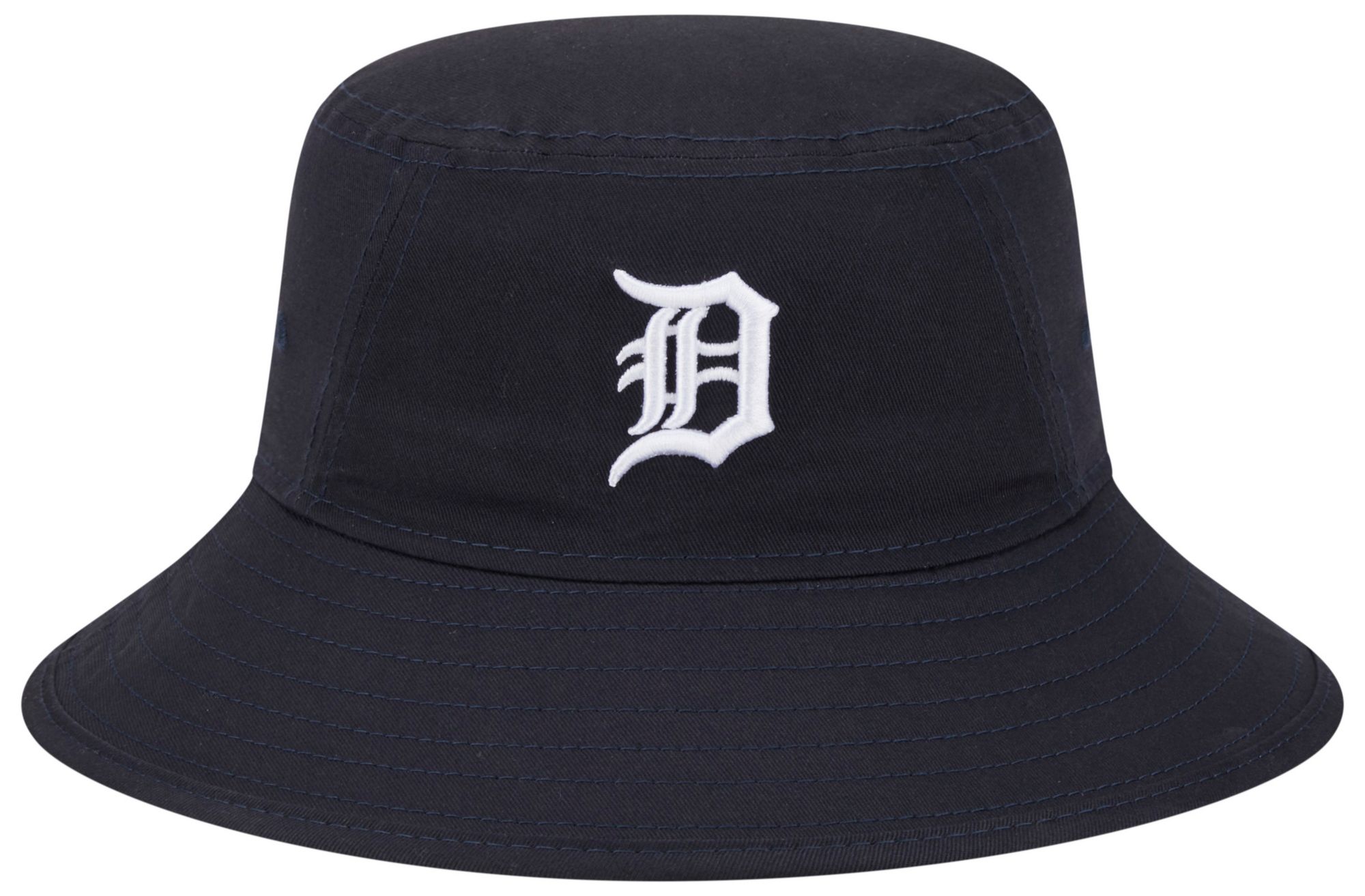 New Era Adult Detroit Tigers Navy Evergreen Bucket Hat