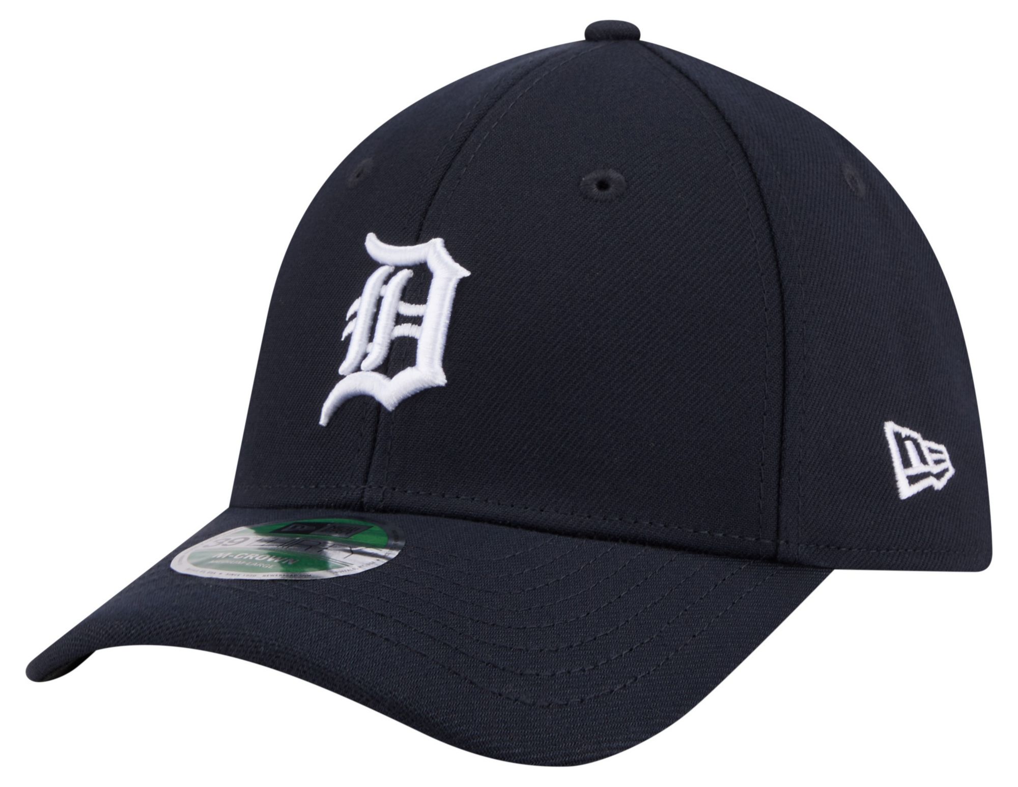 New Era Adult Detroit Tigers Navy Home 39Thirty Replica Player Hat