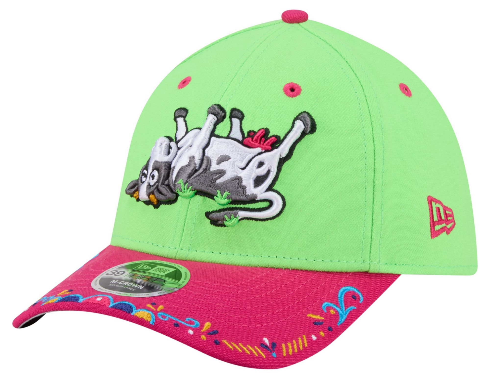 New Era Adult Wichita Wind Surge Mint Copa 39Thirty Adjustable Hat