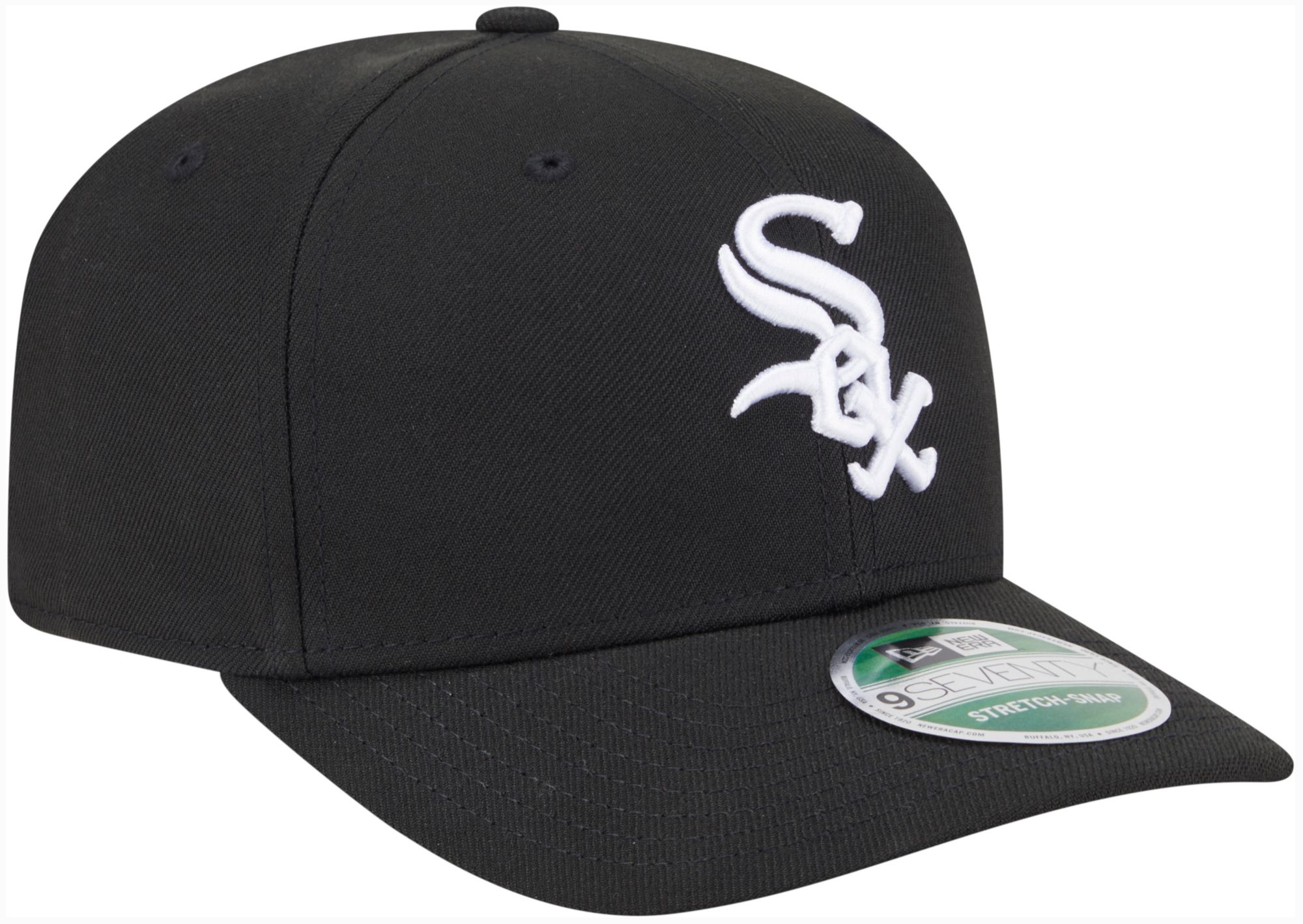 New Era Adult Chicago White Sox Black 9Seventy Player Replica Adjustable Hat