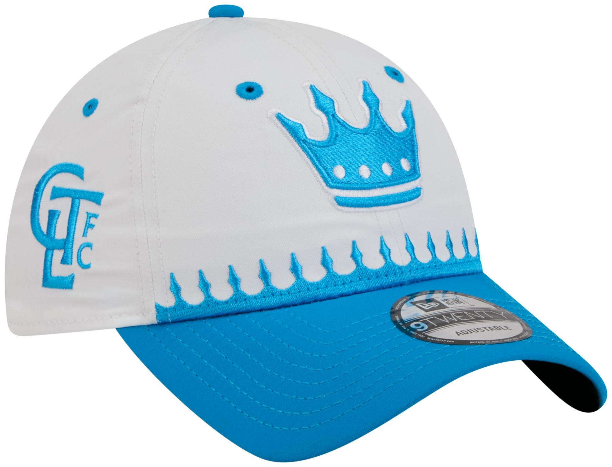 New Era Adult Charlotte FC 2026 9Twenty 'Carolina Kit: Crowns Up' Jersey Hook Secondary Adjustable Hat