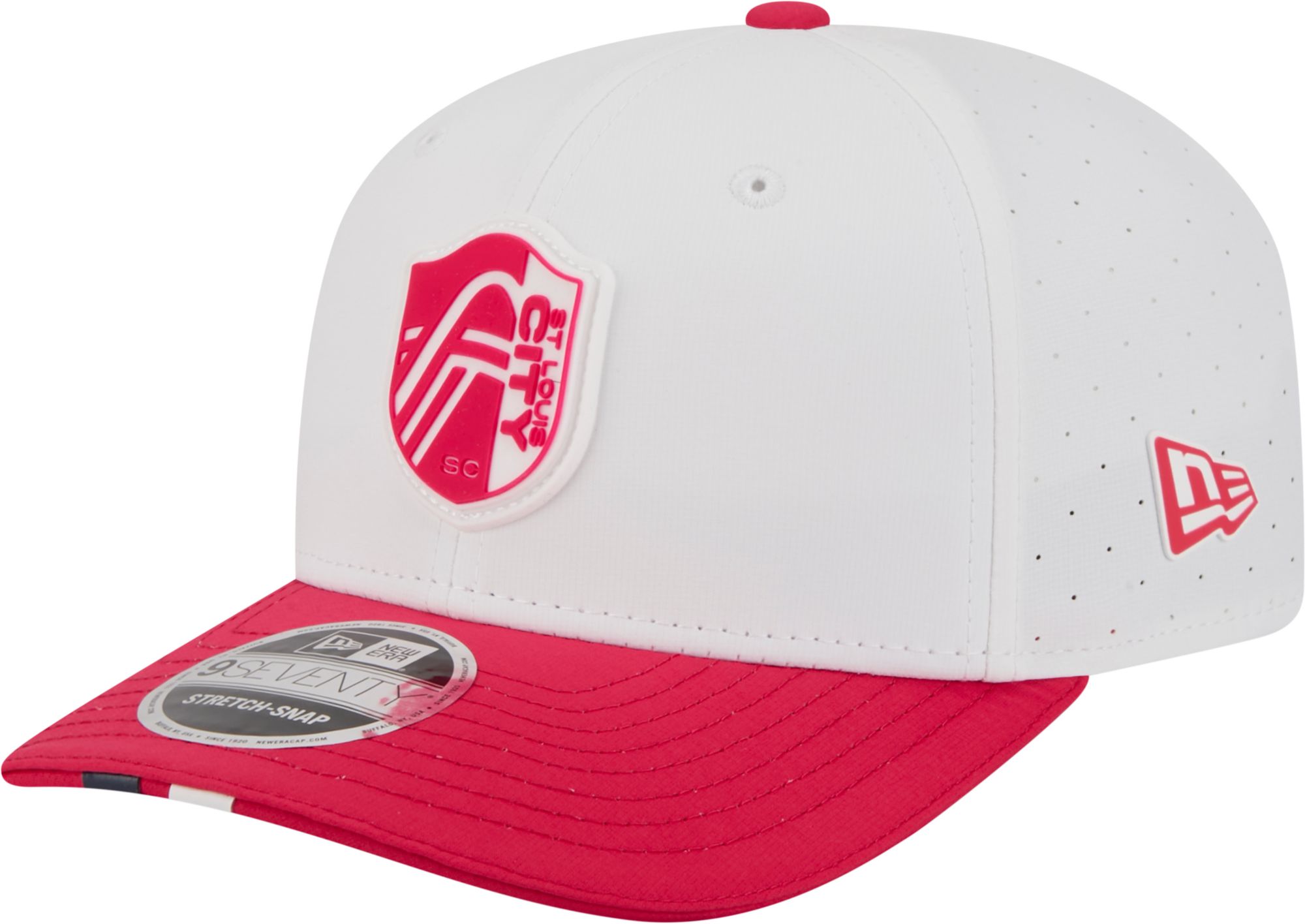 New Era Adult St. Louis City SC 2026 Dark Pink 9Seventy Adjustable Hat