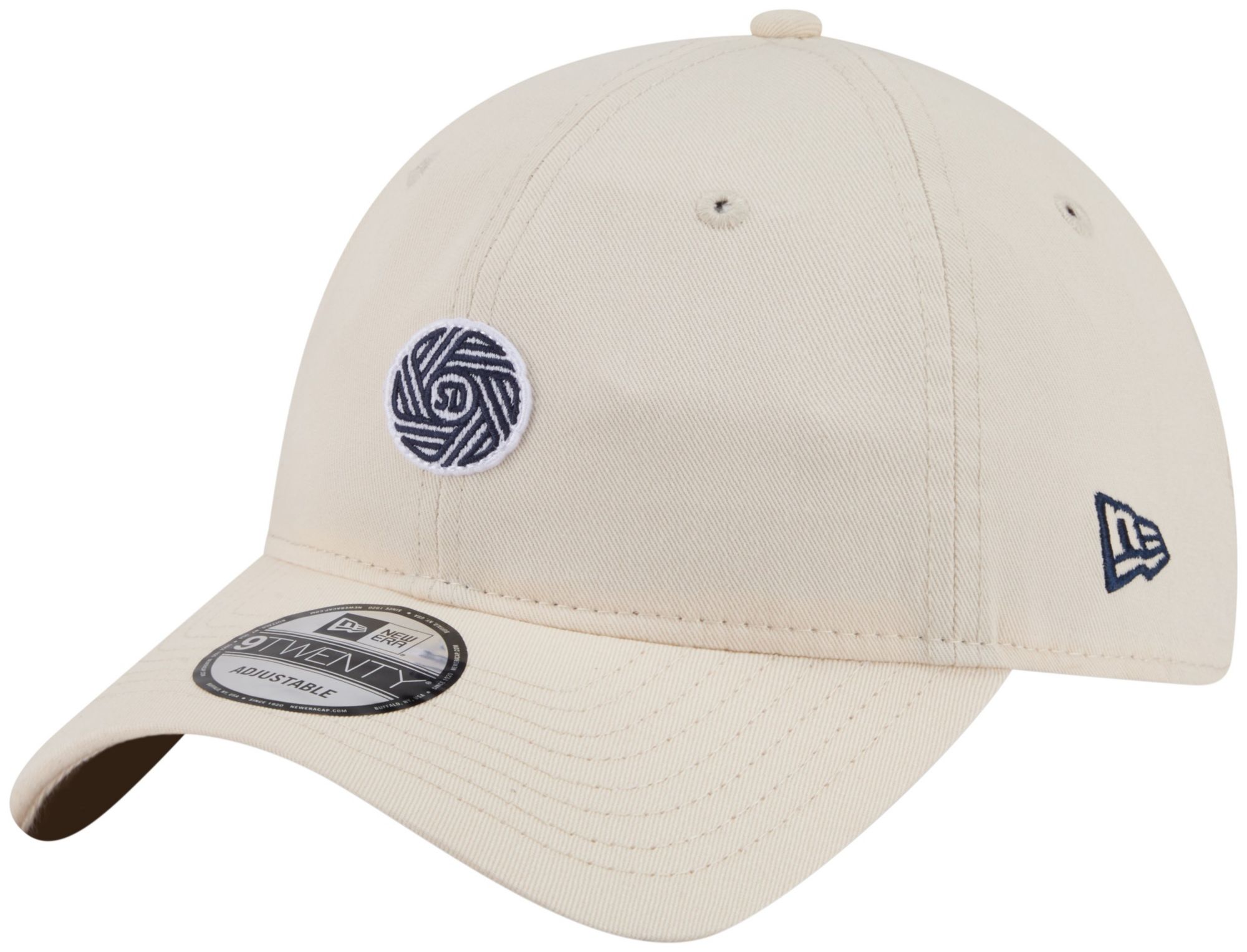 New Era Adult Orlando Pride Light Beige Logo 9Twenty Adjustable Hat