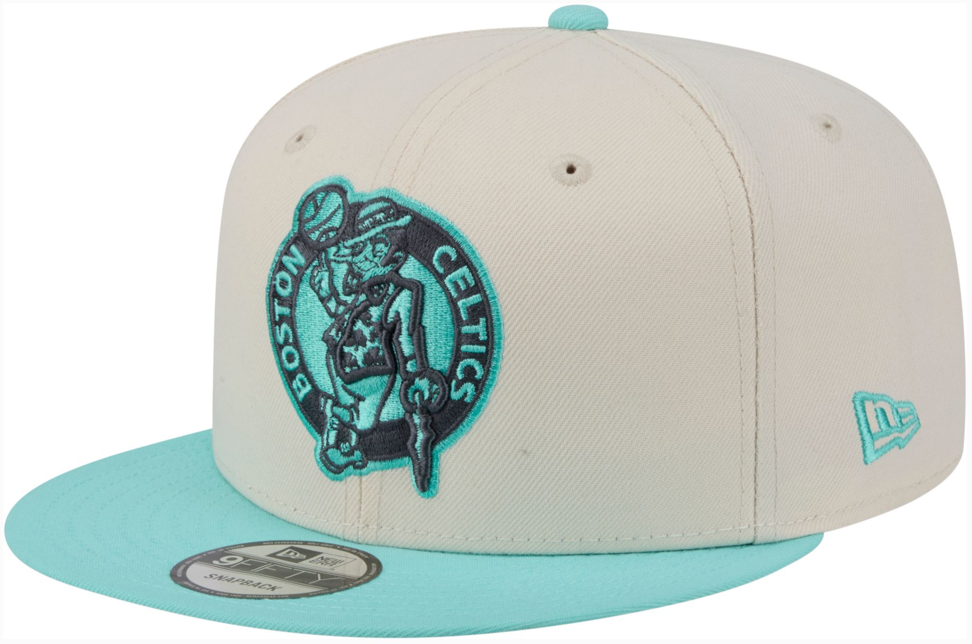 New Era Adult Boston Celtics Tan 9Fifty 2-Tone Color Pack Hat
