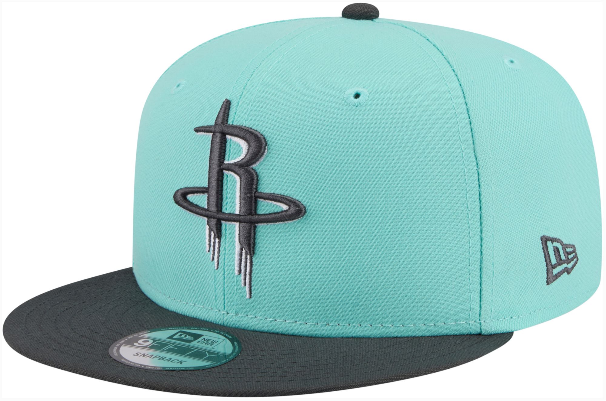 New Era Adult Houston Rockets Turquoise 9Fifty 2-Tone Color Pack Hat