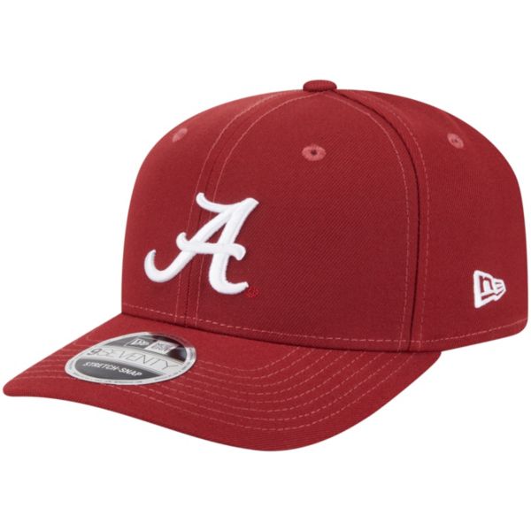 New Era Adult Alabama Crimson Tide Crimson College Team 9Seventy Adjustable Stretch-Snap Hat