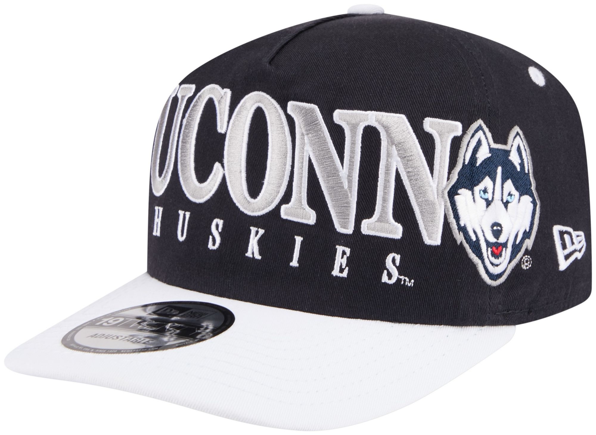 New Era Adult UConn Huskies Navy March Madness 19Twenty Adjustable Hat