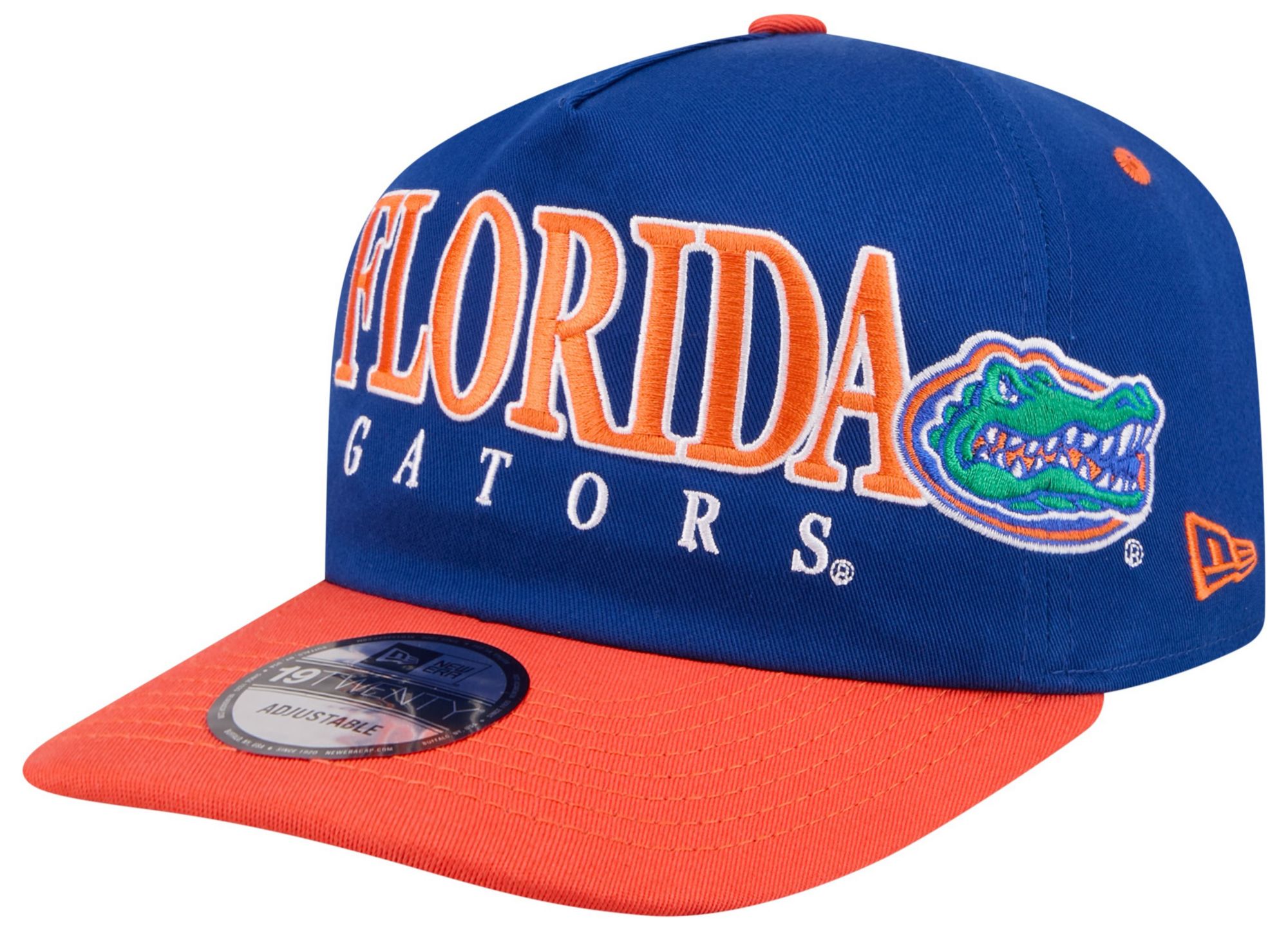 New Era Adult Florida Gators Blue March Madness 19Twenty Adjustable Hat