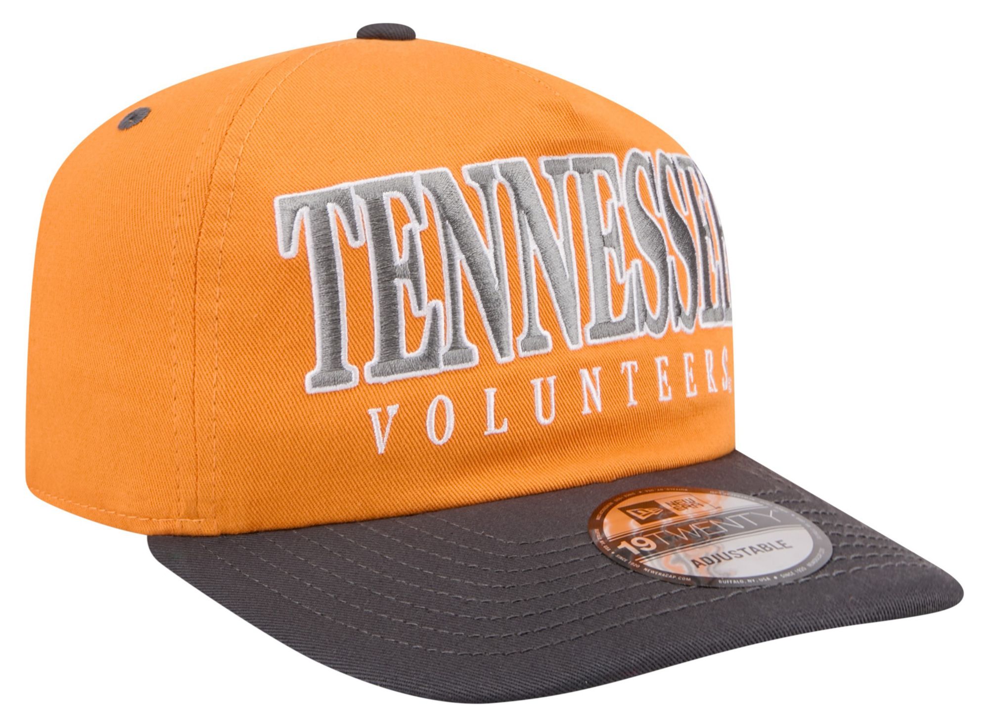 New Era Adult Tennessee Volunteers Medium Orange March Madness 19Twenty Adjustable Hat