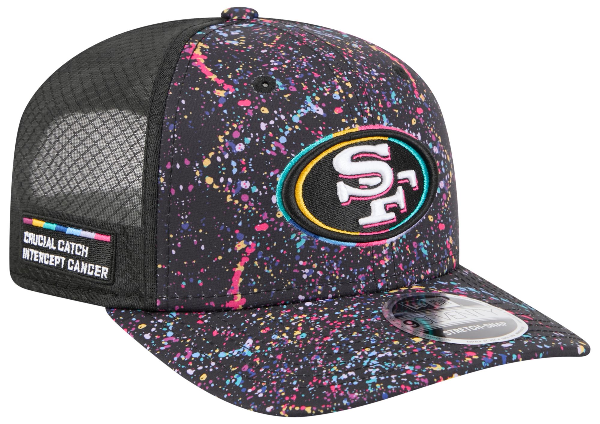 New Era Adult San Francisco 49ers Crucial Catch 9Seventy Adjustable Hat