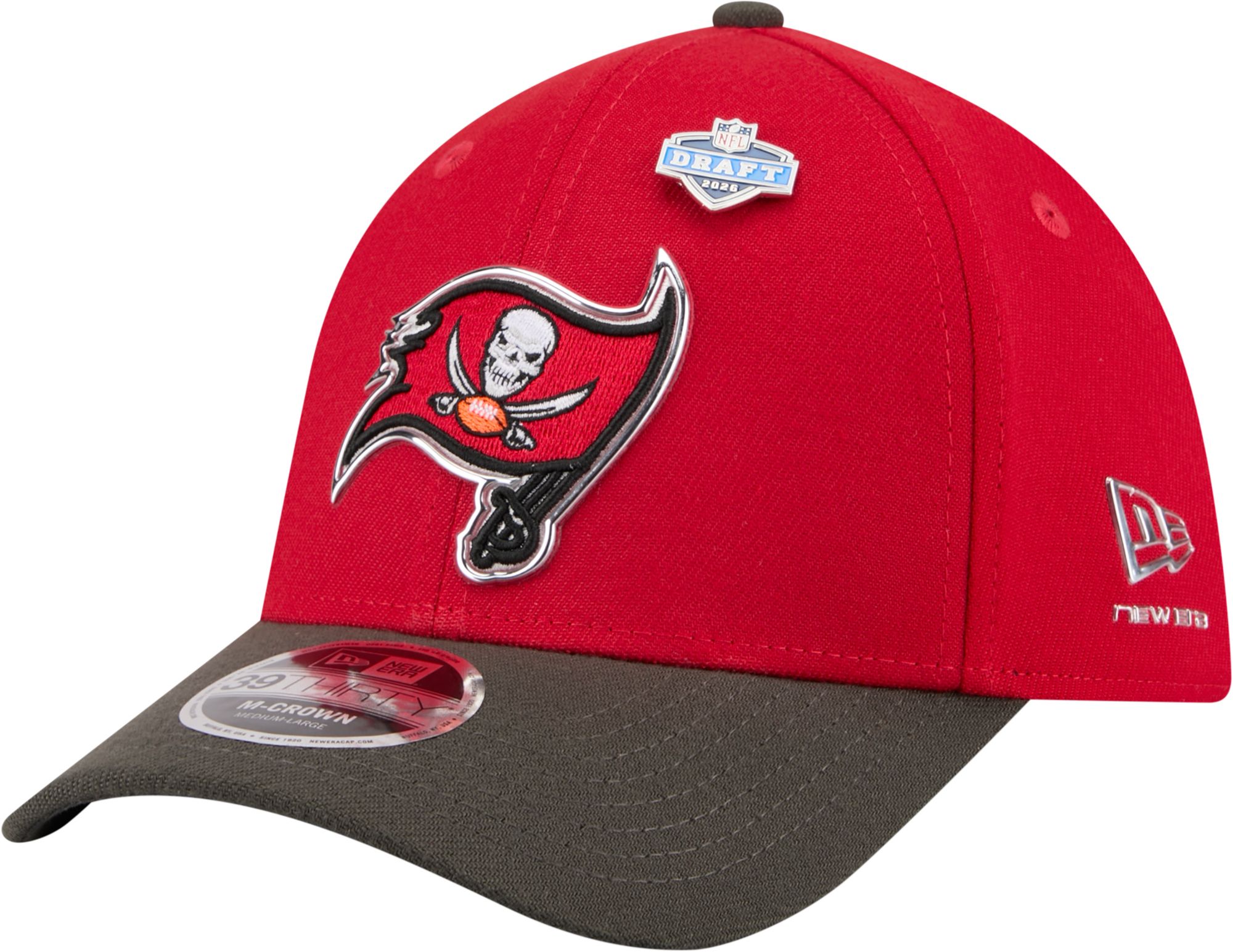 New Era Adult Tampa Bay Buccaneers NFL Draft 2026 39Thirty Adjustable Hat